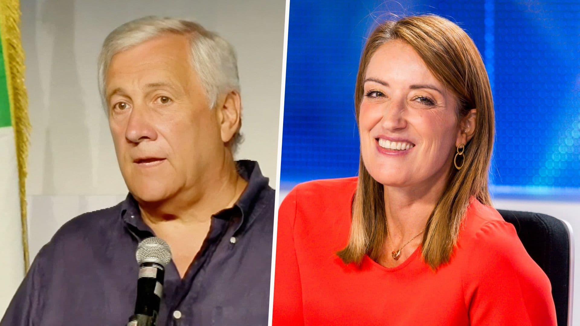 Italian DPM Antonio Tajani Backs Metsola For Historic Third Term