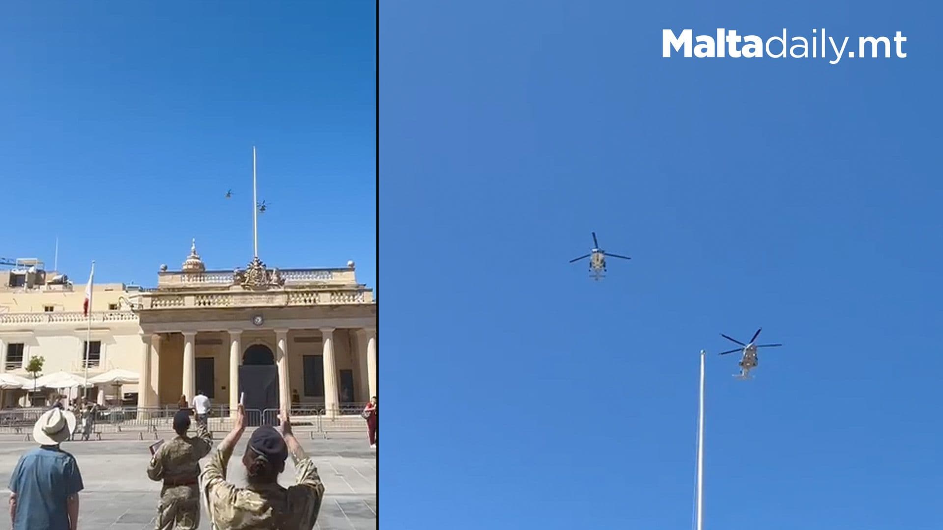 Rehearsal For New President’s Fly Past Tomorrow By AFM