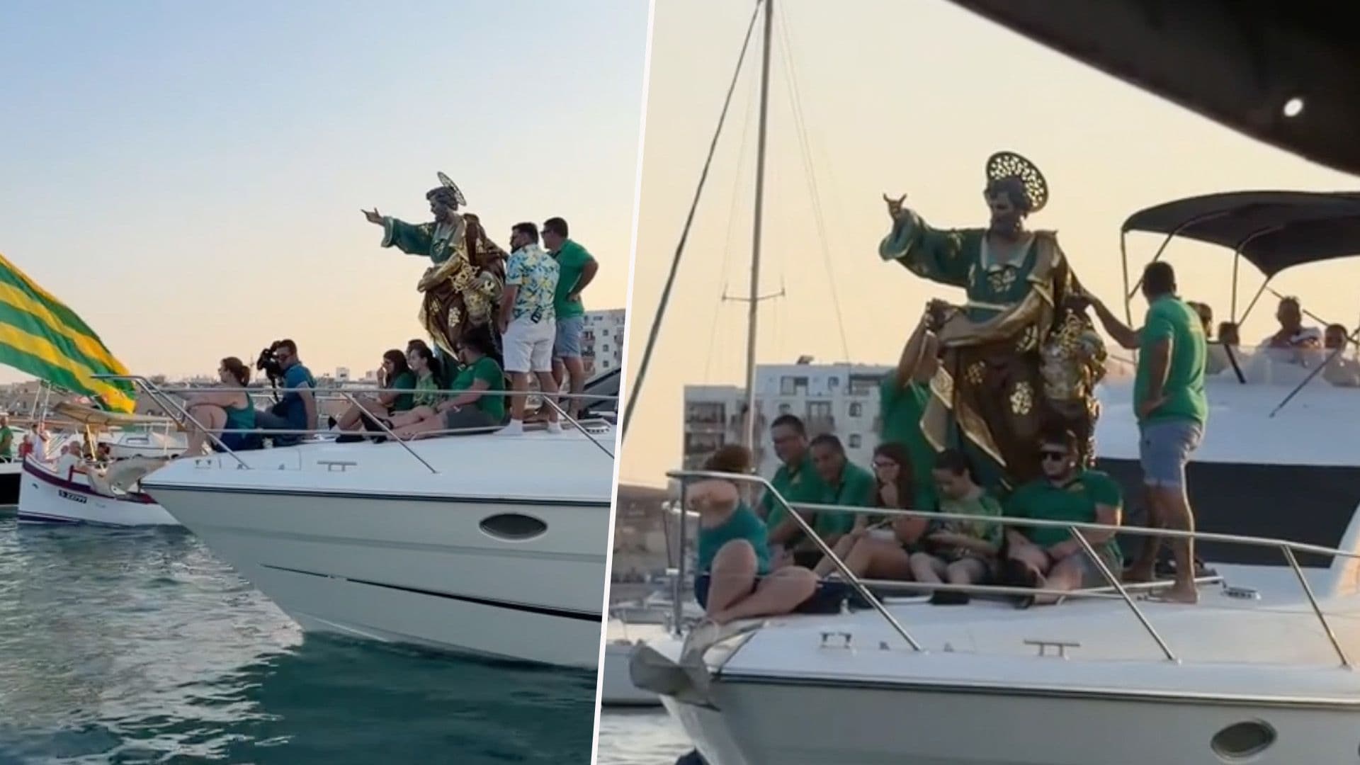 Watch: Birżebbuġa Mark St Peter In Chains With Traditional Boat Pilgrimage