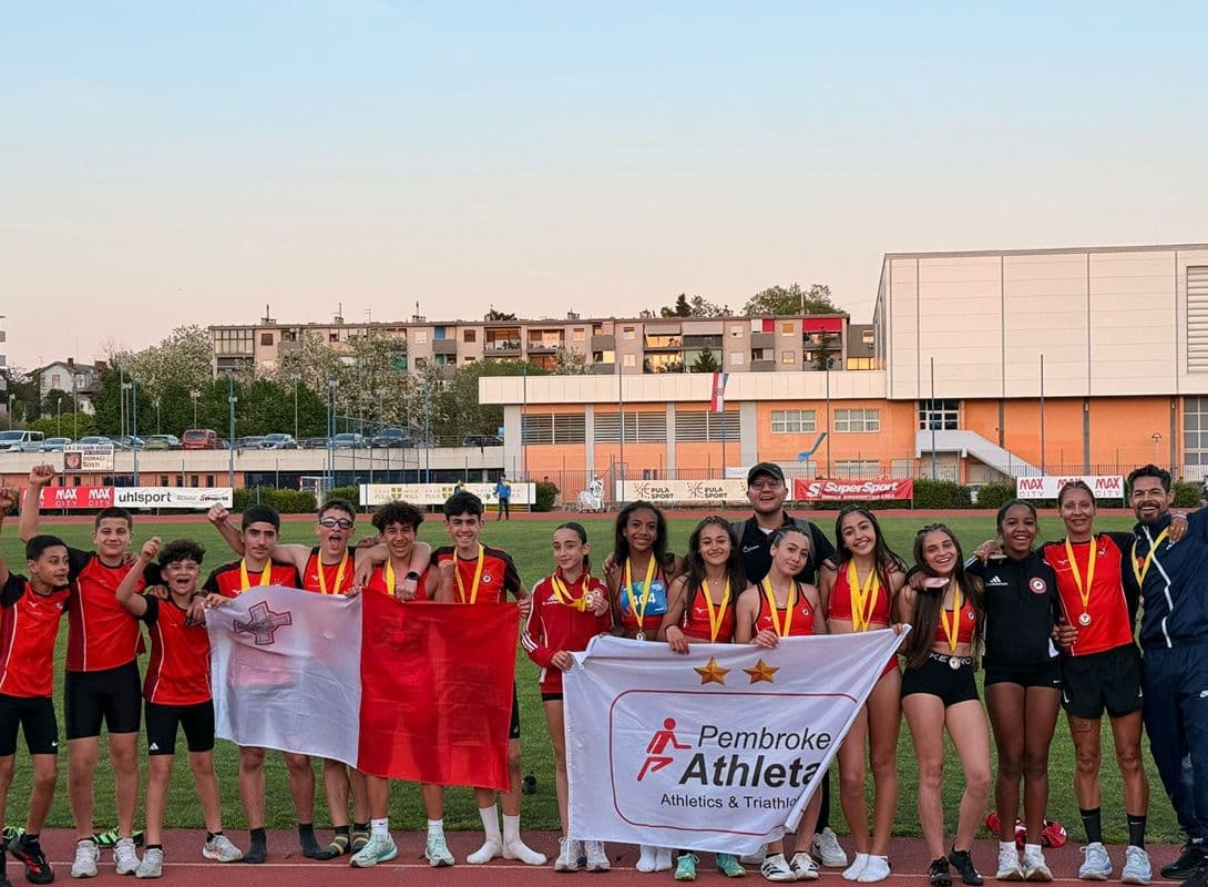 Pembroke Athleta shine with 11‑medal haul at EAP Pula Meeting