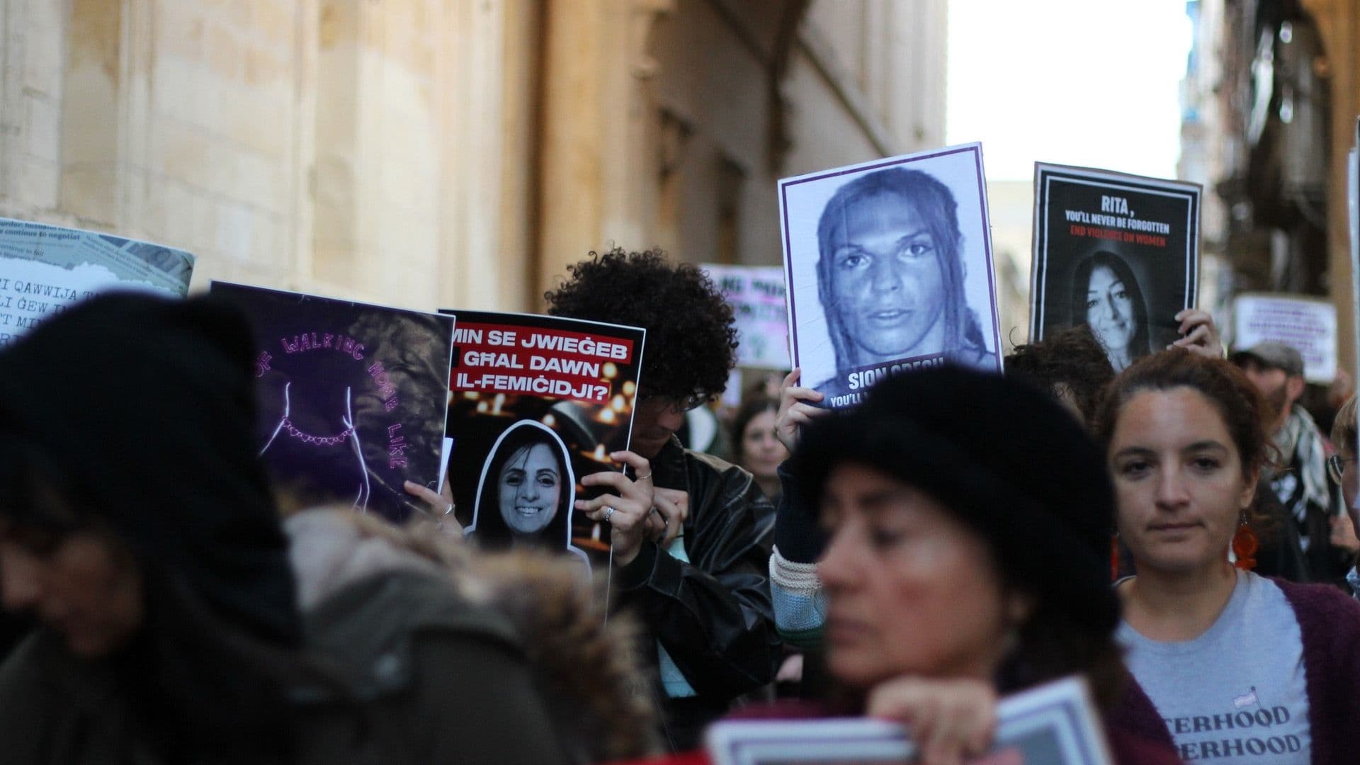 March On Day For Elimination Of Violence Against Women