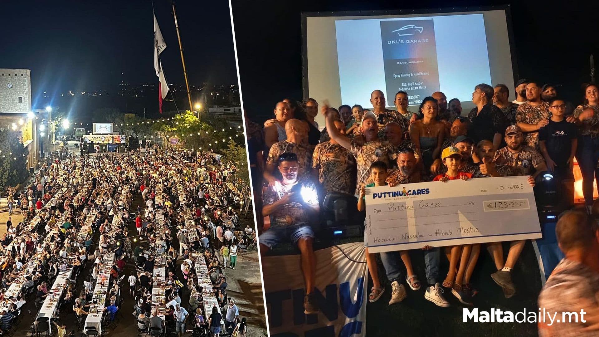 Kaċċaturi u Nassaba Mostin u Ħbieb Raise €123,375 For Puttinu Cares At Annual BBQ
