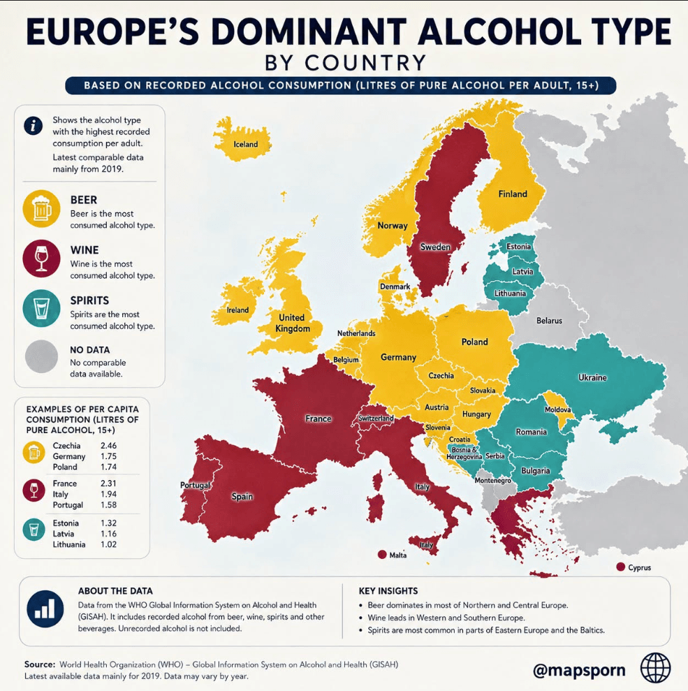 Wine Is Malta's Most Popular Alcoholic Drink!