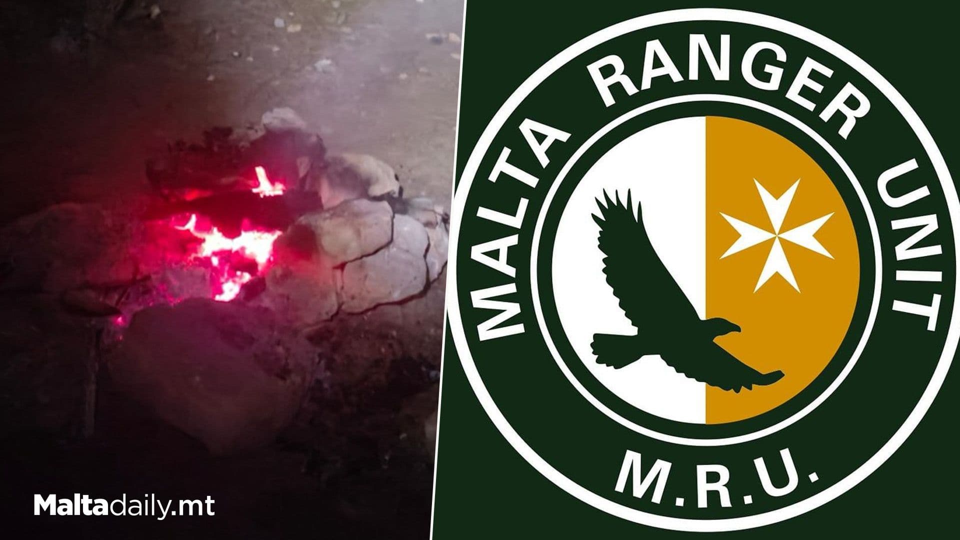 Malta Rangers Unit Quickly Contain Unattended Fire in Aħrax Woodlands