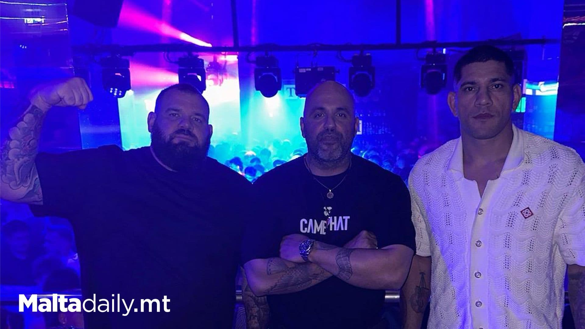 UFC Fighter Alex Pereira Spotted At Toy Room Club Malta