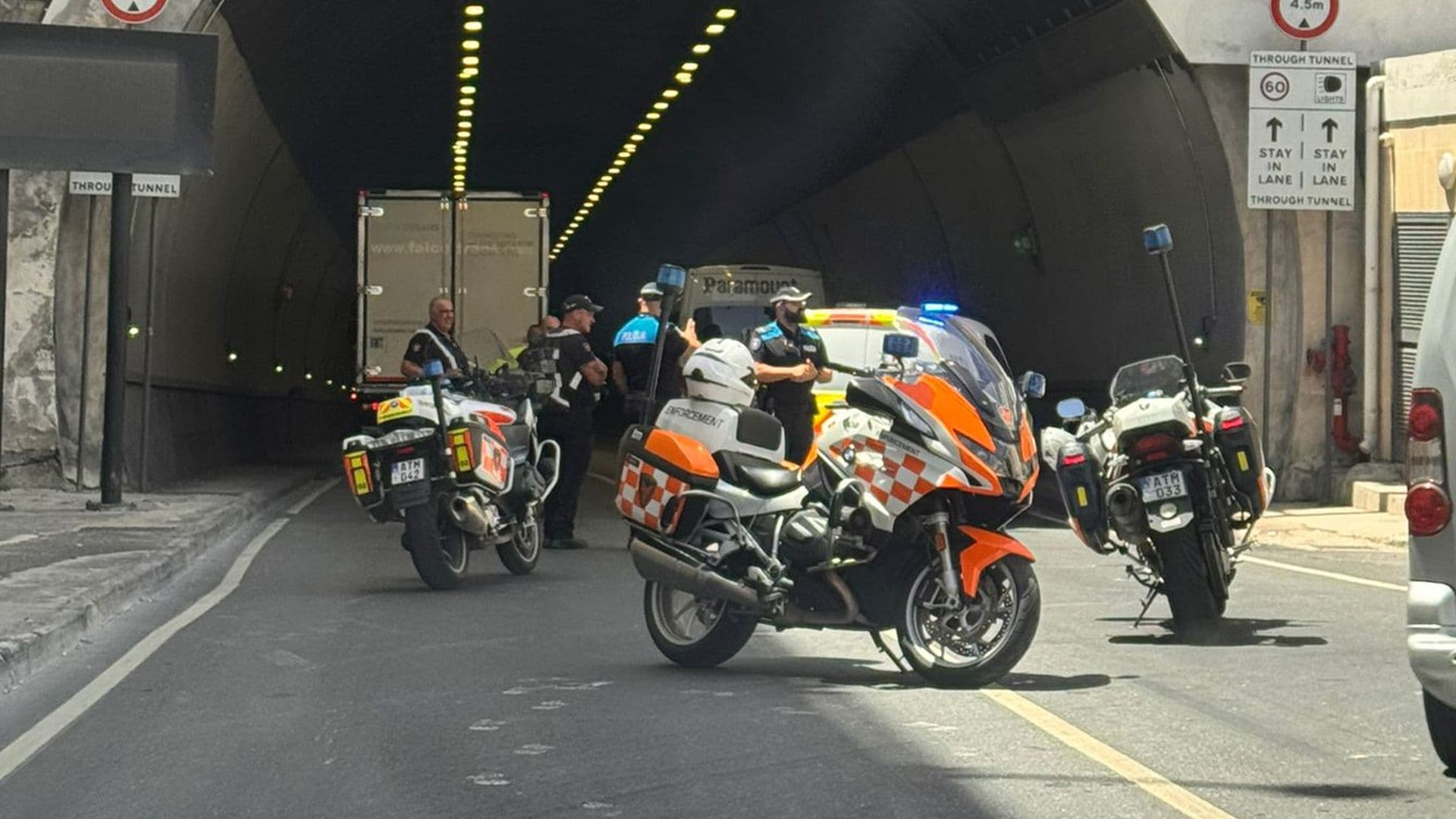 Standstill Traffic Reported Due To St Venera Tunnel Accident