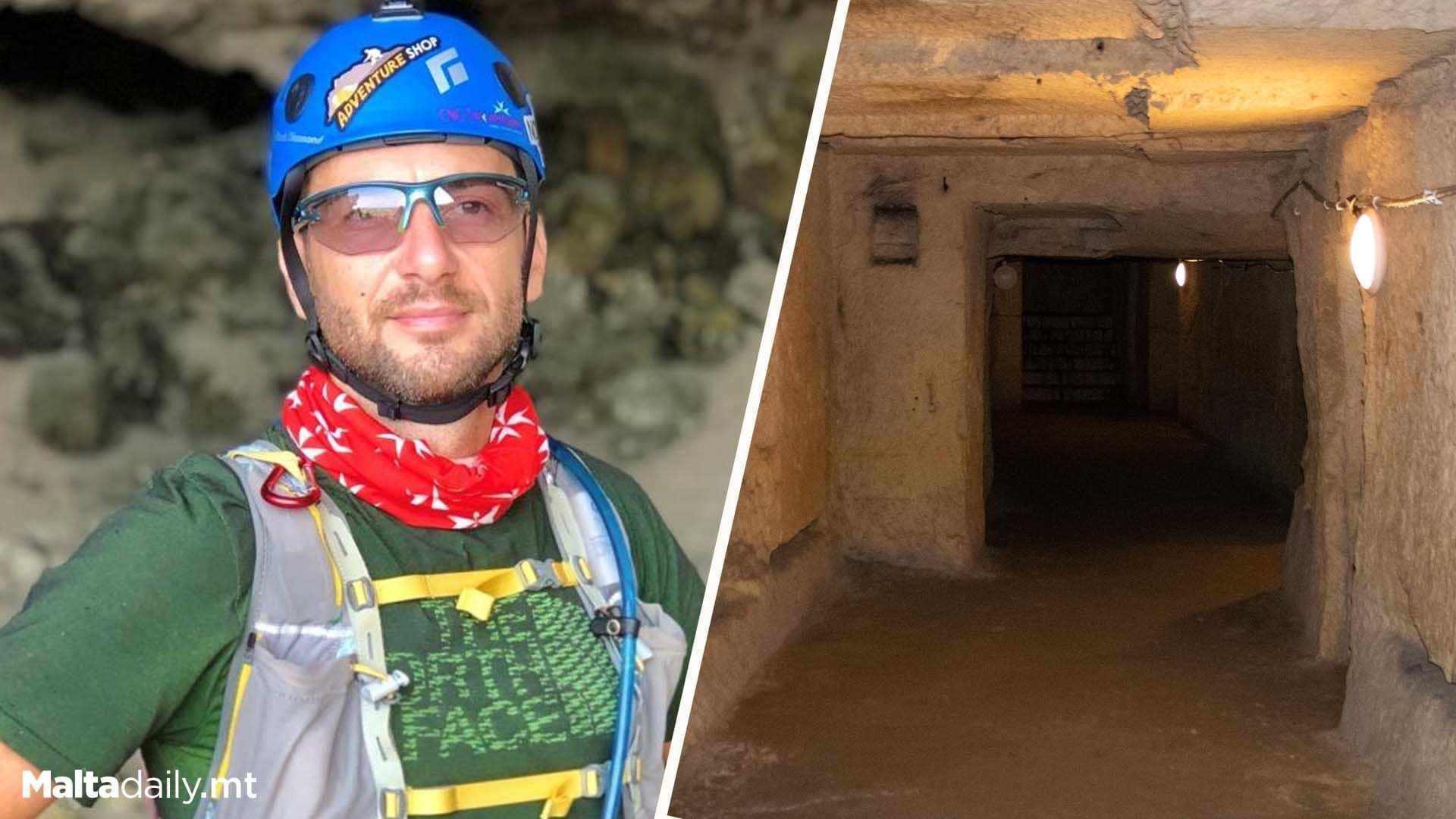 Local Athlete Thanks Clean Malta & Imsida Council For Cleaning Bomb Shelter