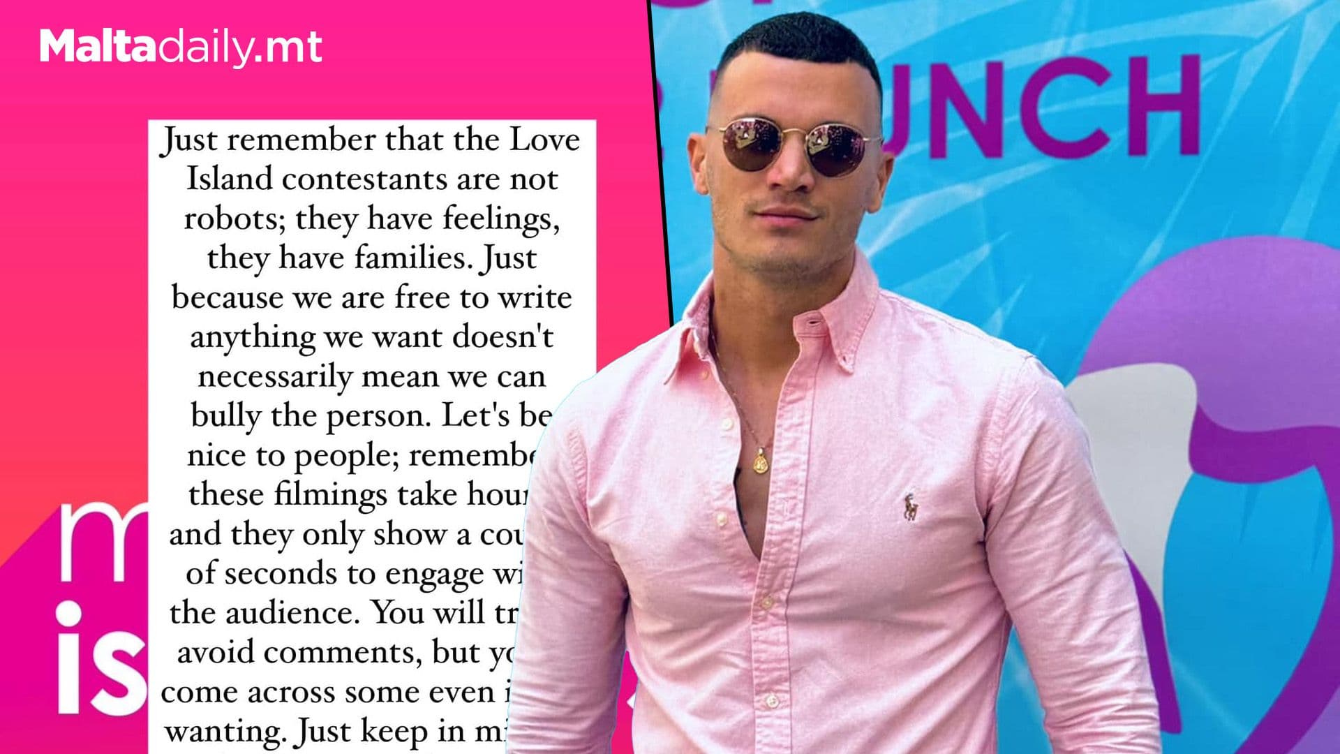 Contestants Are Not Robots, They Have Feelings Writes Former Islander