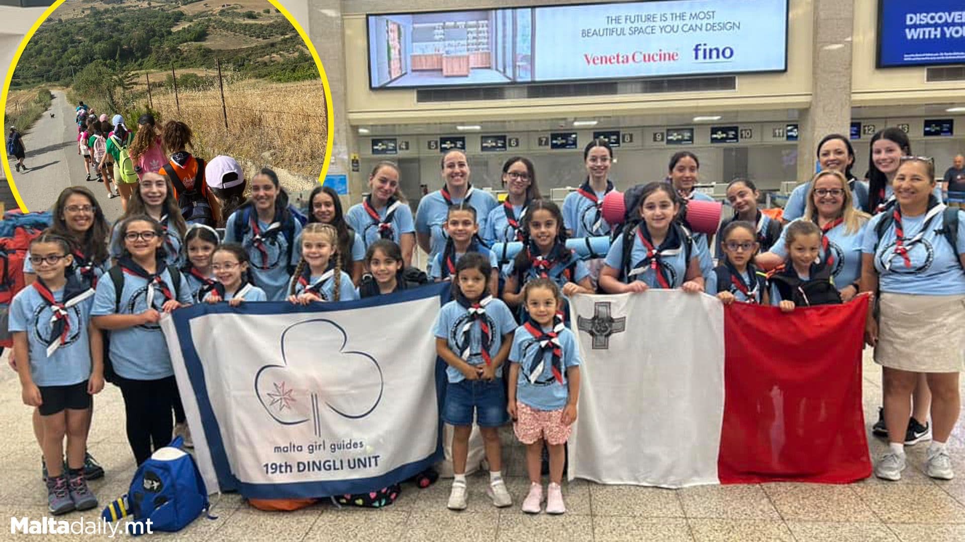 25th Anniversary of the Dingli Girl Guides Celebrated in Sicily
