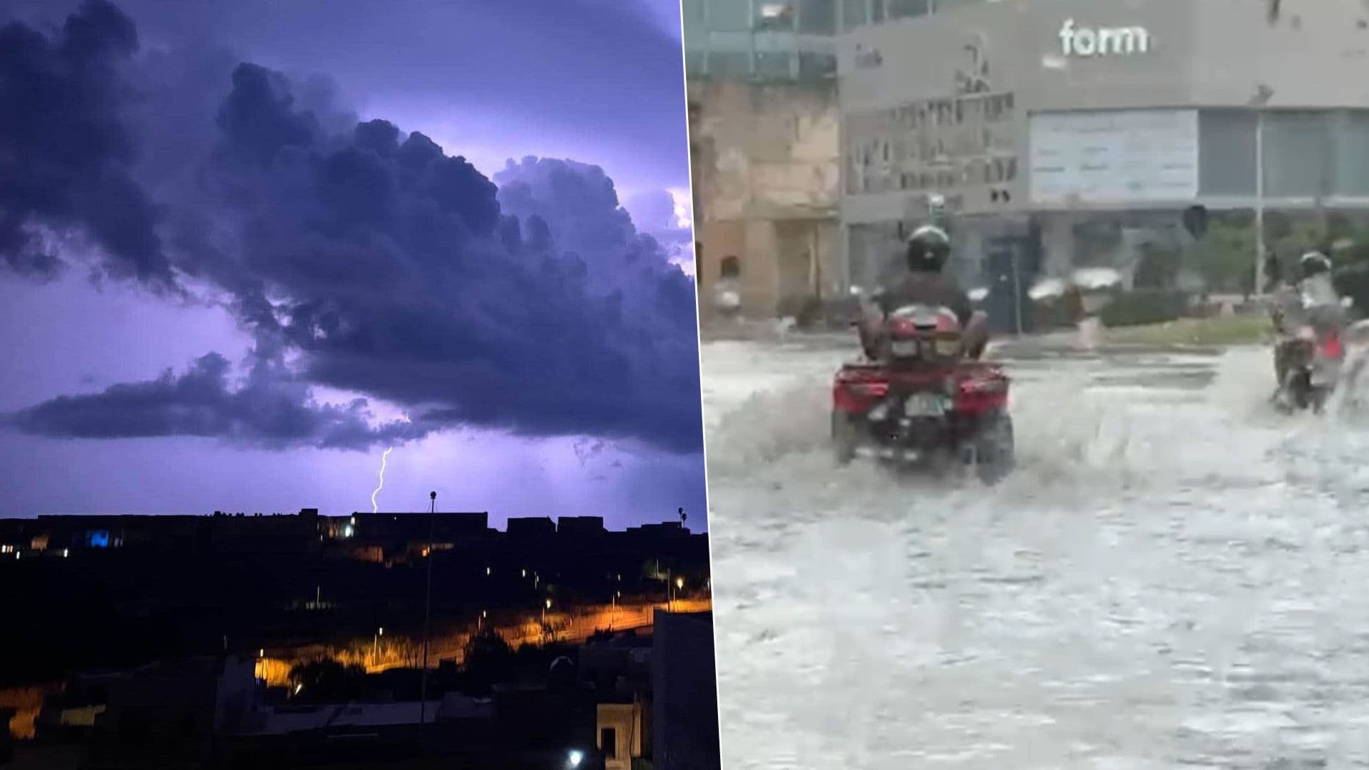 Flooding Around Maltese Islands As Heavy Rainfall Hits
