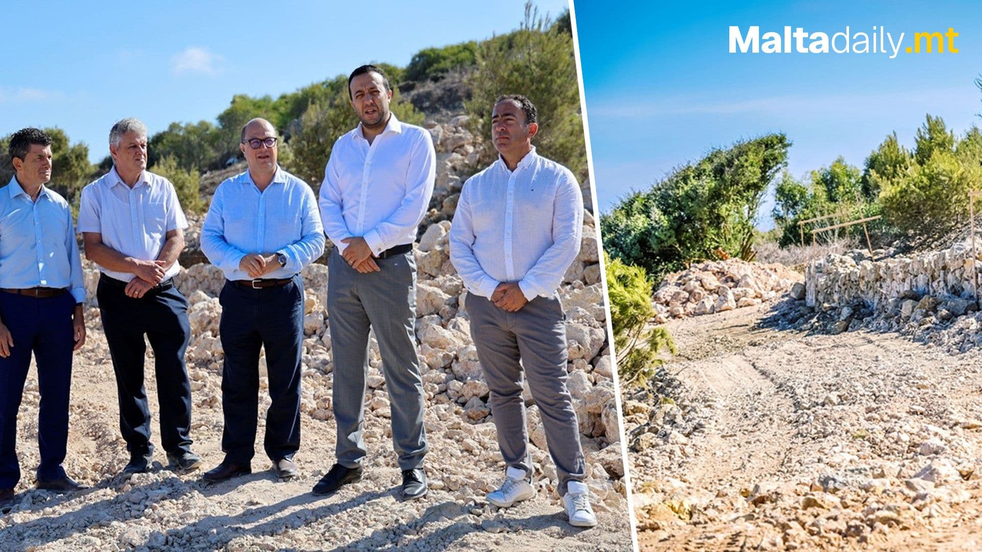 Ecological Restoration At Għammar Hill Set To Transform Ta’ Pinu Surroundings In Gozo