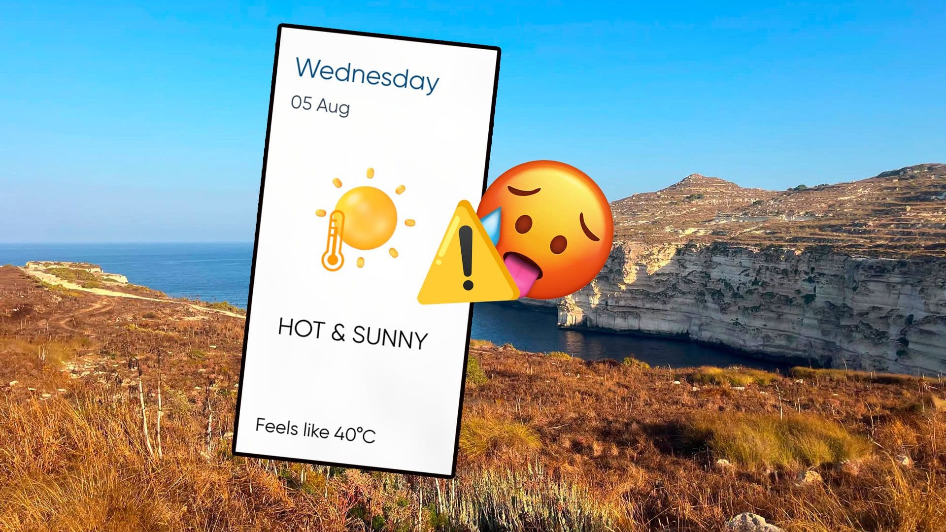 It’s About To Get Hot Again: To Feel Like 40°C By Mid-Week