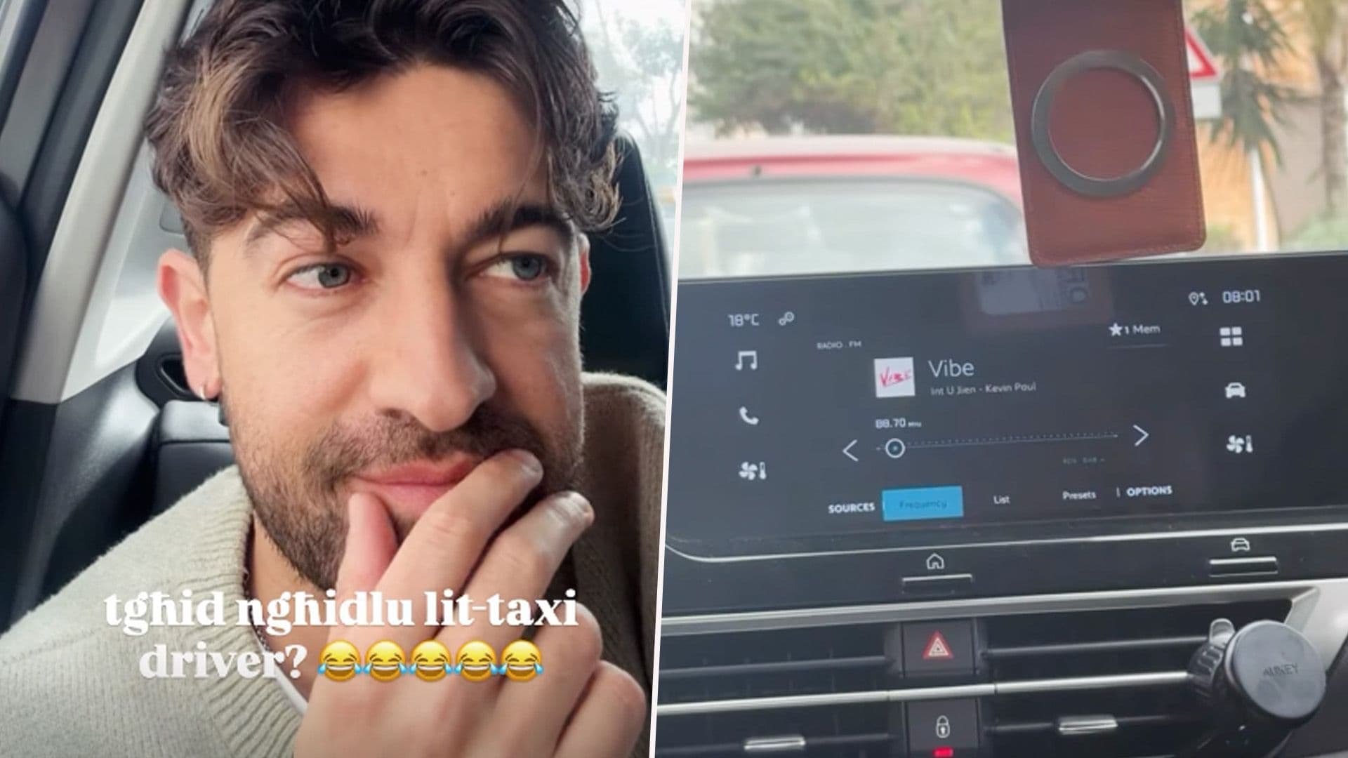 Kevin Paul’s Cab Driver Listens To His Song ‘Int U Jien’