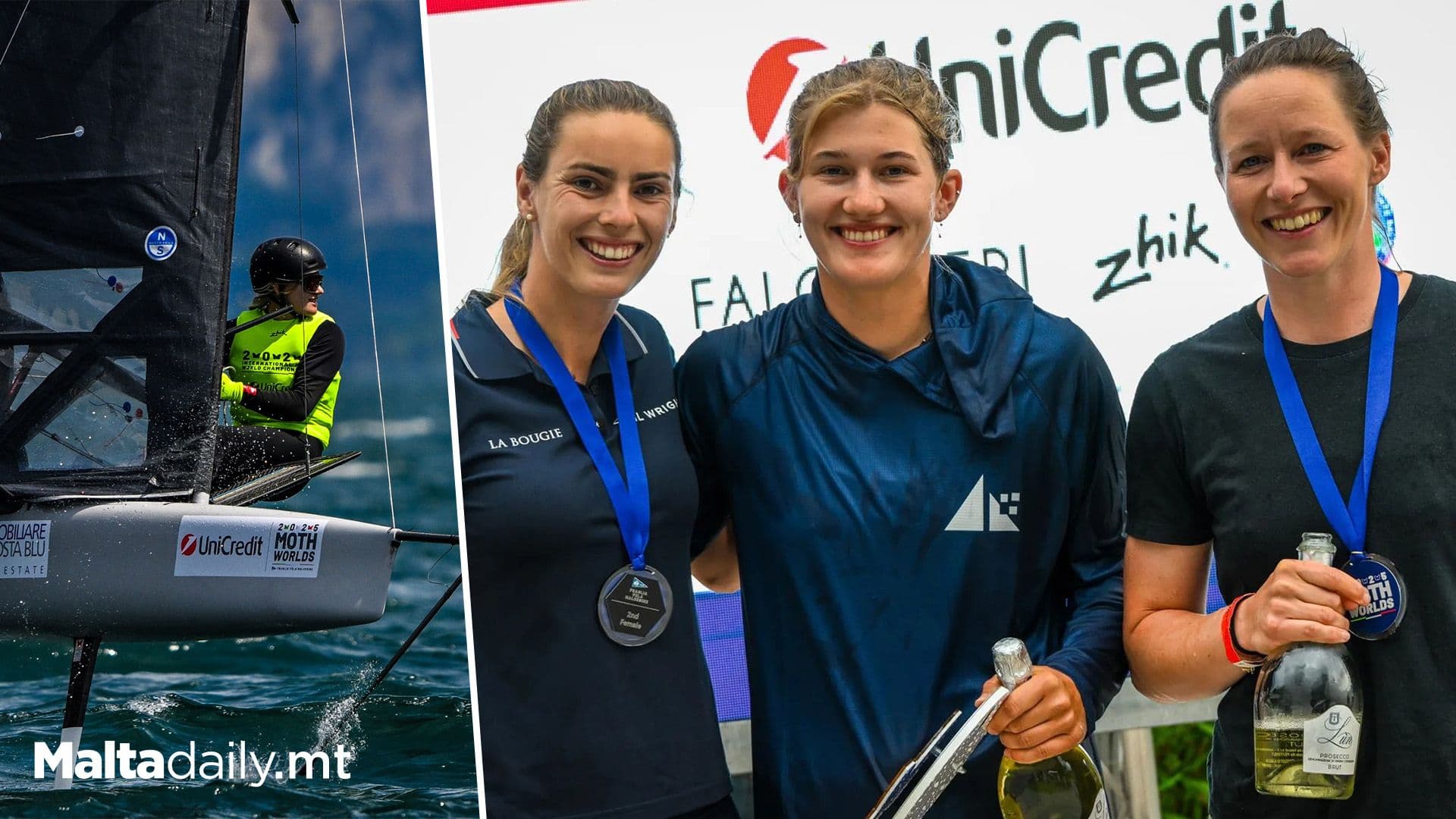 Malta’s Victoria Schultheis Crowned Women’s World Champion In Moth Class Sailing