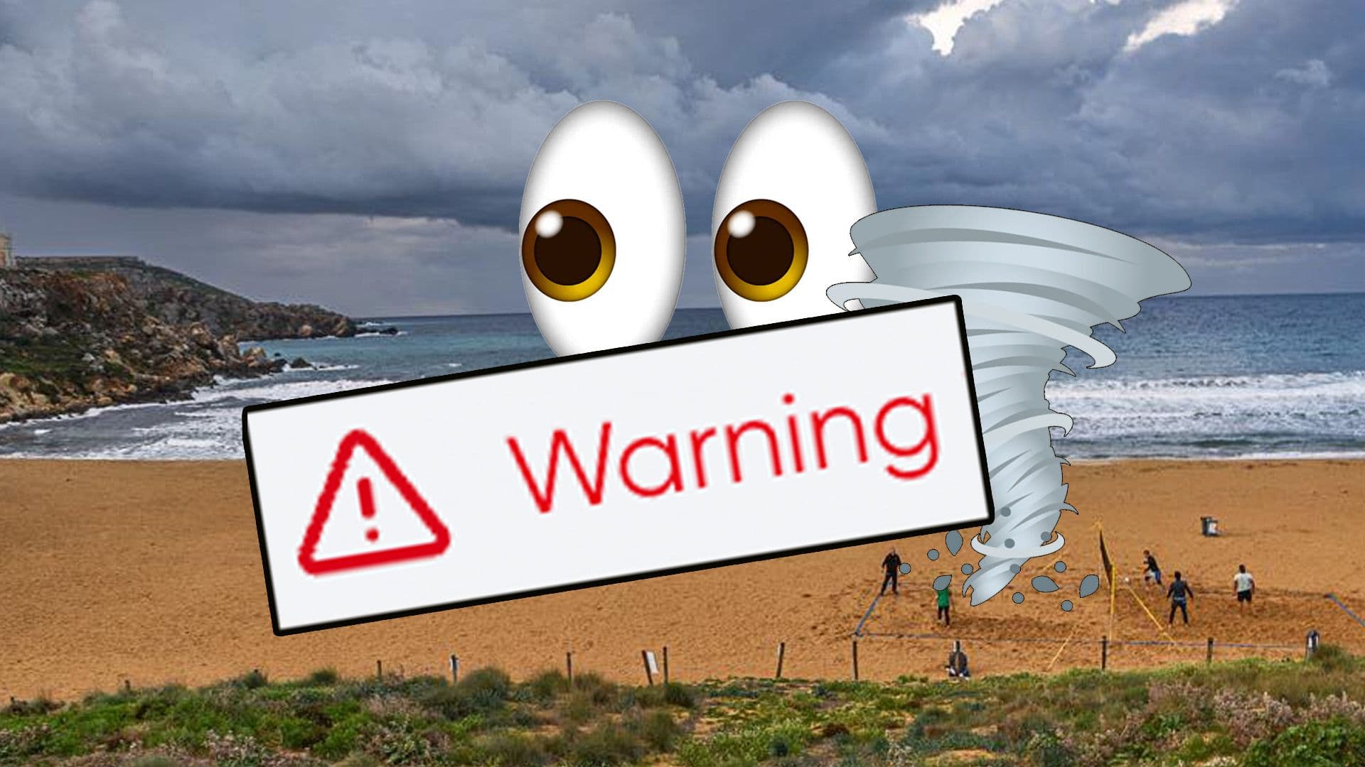 MET Office Issues Red Warning As Gale Force Winds Set Hit