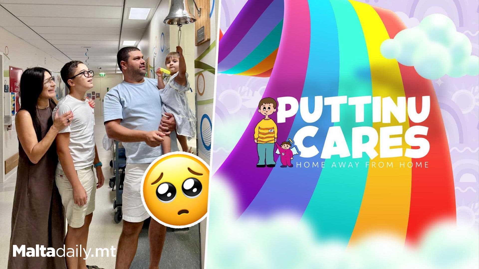 Two-Year-Old Nora Rings End-of-Treatment Bell