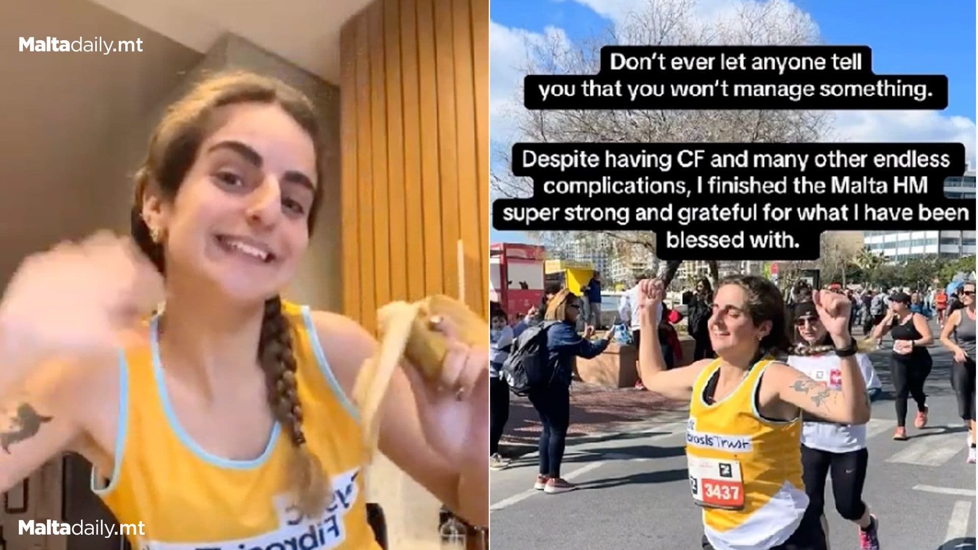 Local With Cystic Fibrosis Runs Half Marathon