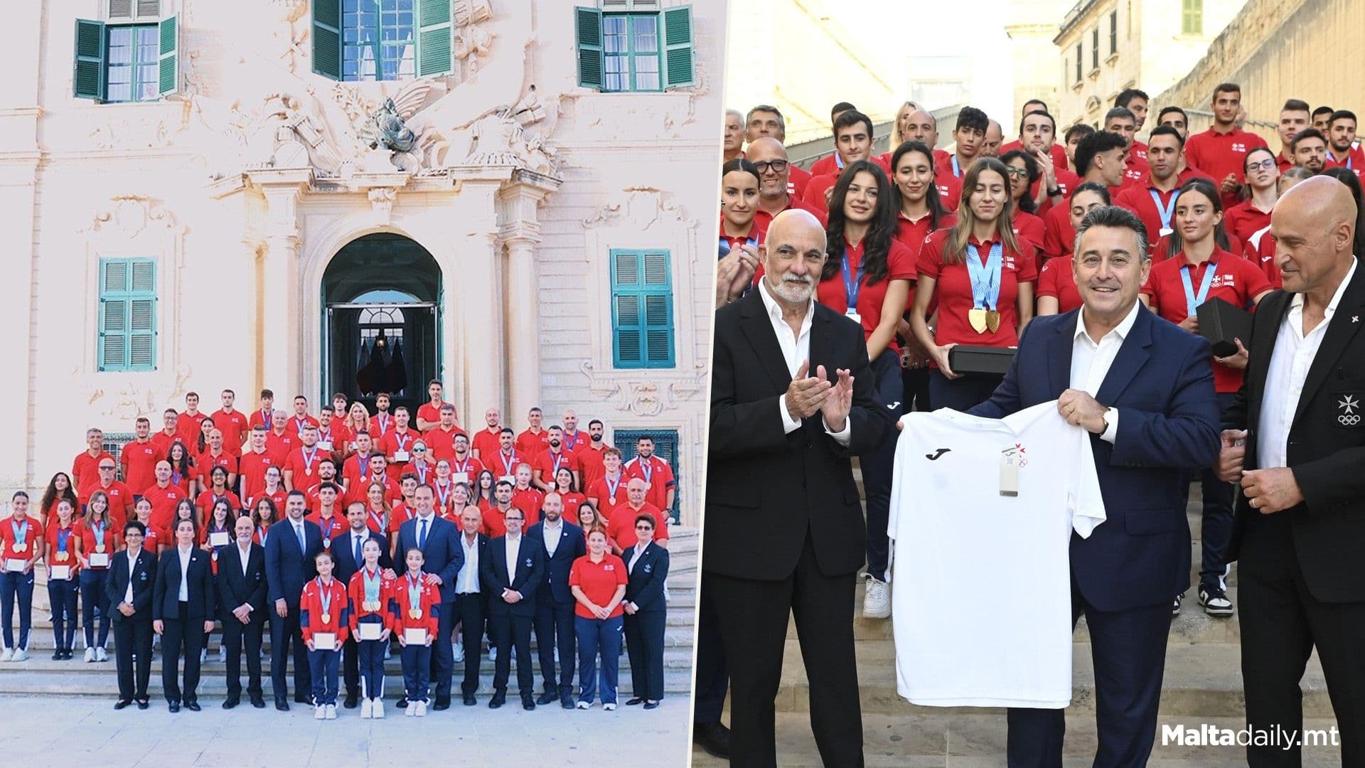 Robert Abela & Bernard Grech Meet GSSE Team Malta