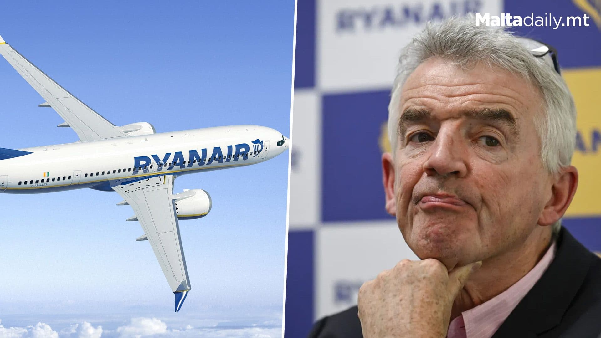 Ryanair Aims to Carry 8 Million Passengers Annually on Malta Routes