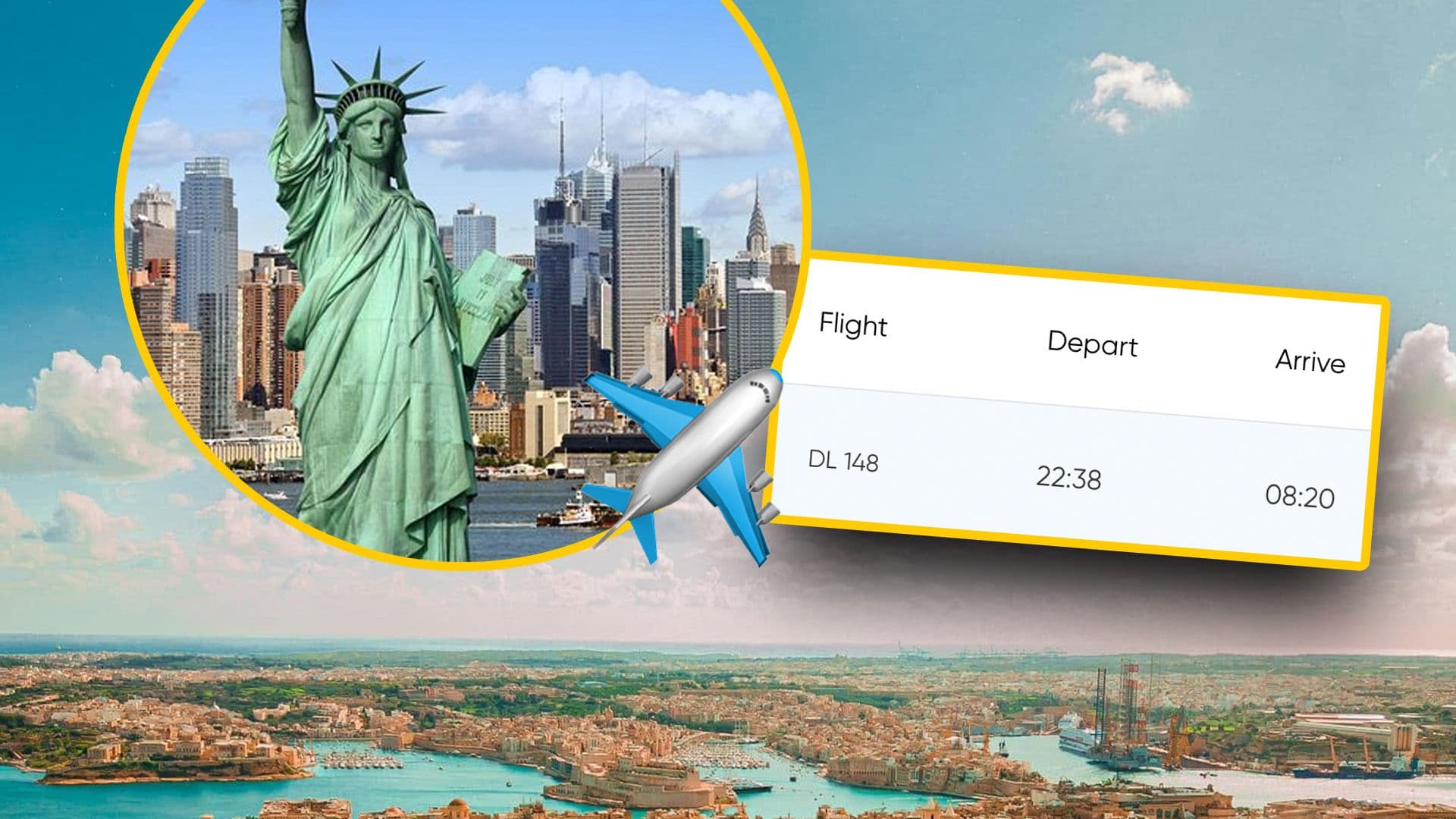 Malta Welcomes First Direct Flight From New York Soon