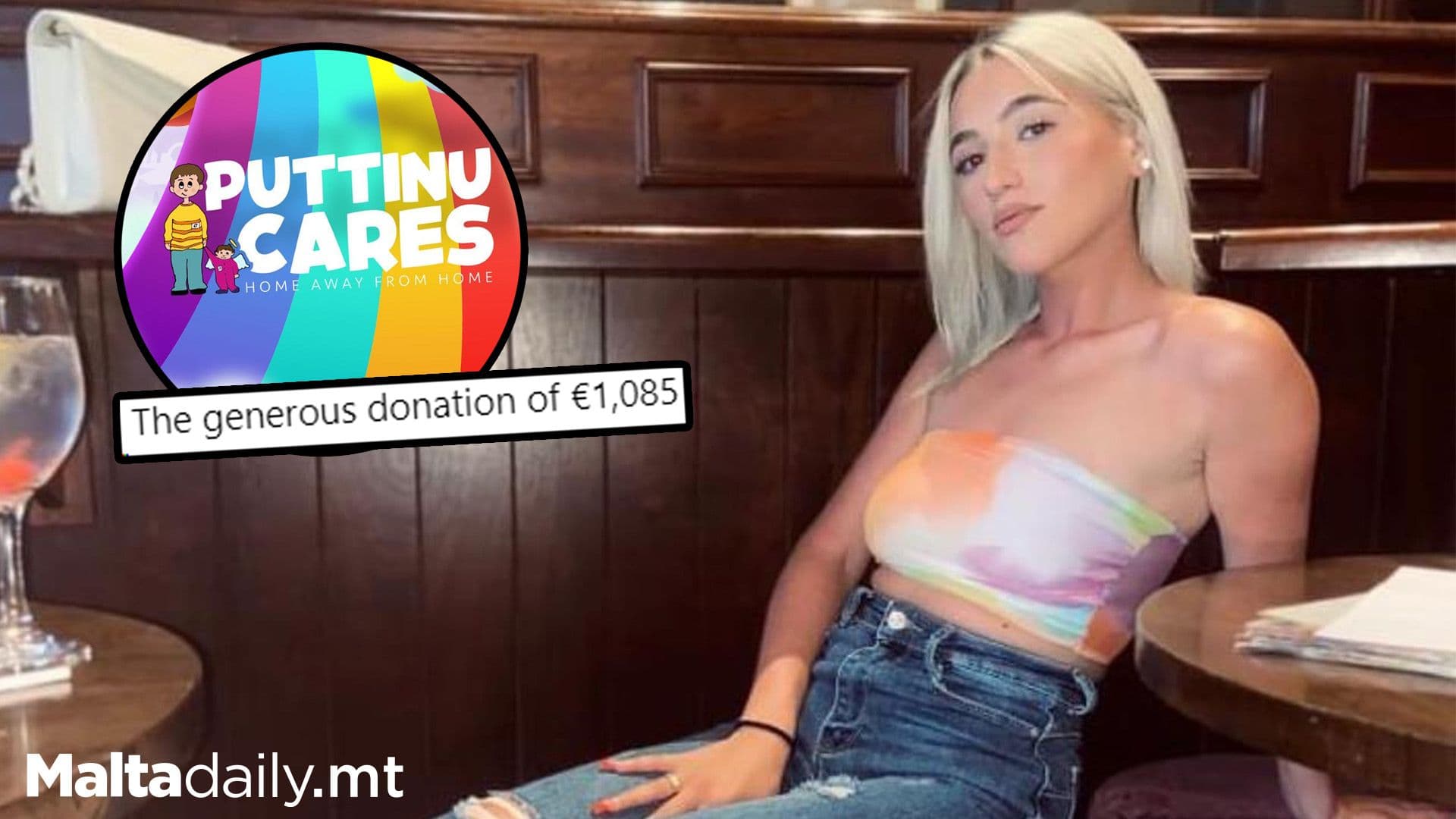 Mirabelle Falzon’s School Friends Donate €1,085 to Puttinu Cares