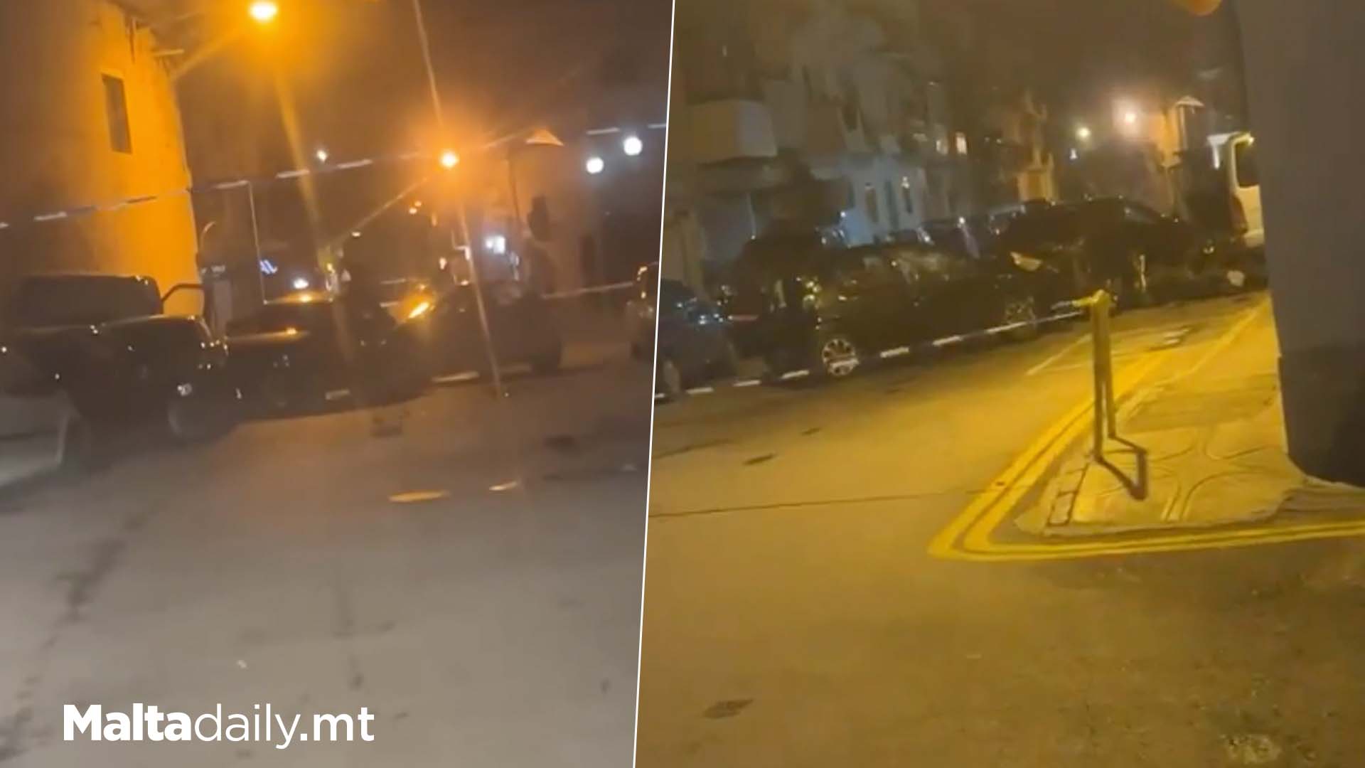 Two Cars Crash, Hit Eight Parked Vehicles