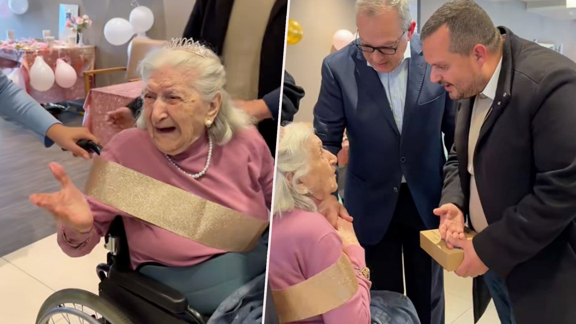 PN Members Meet Local Elderly Woman Who Turned 100 Years Old