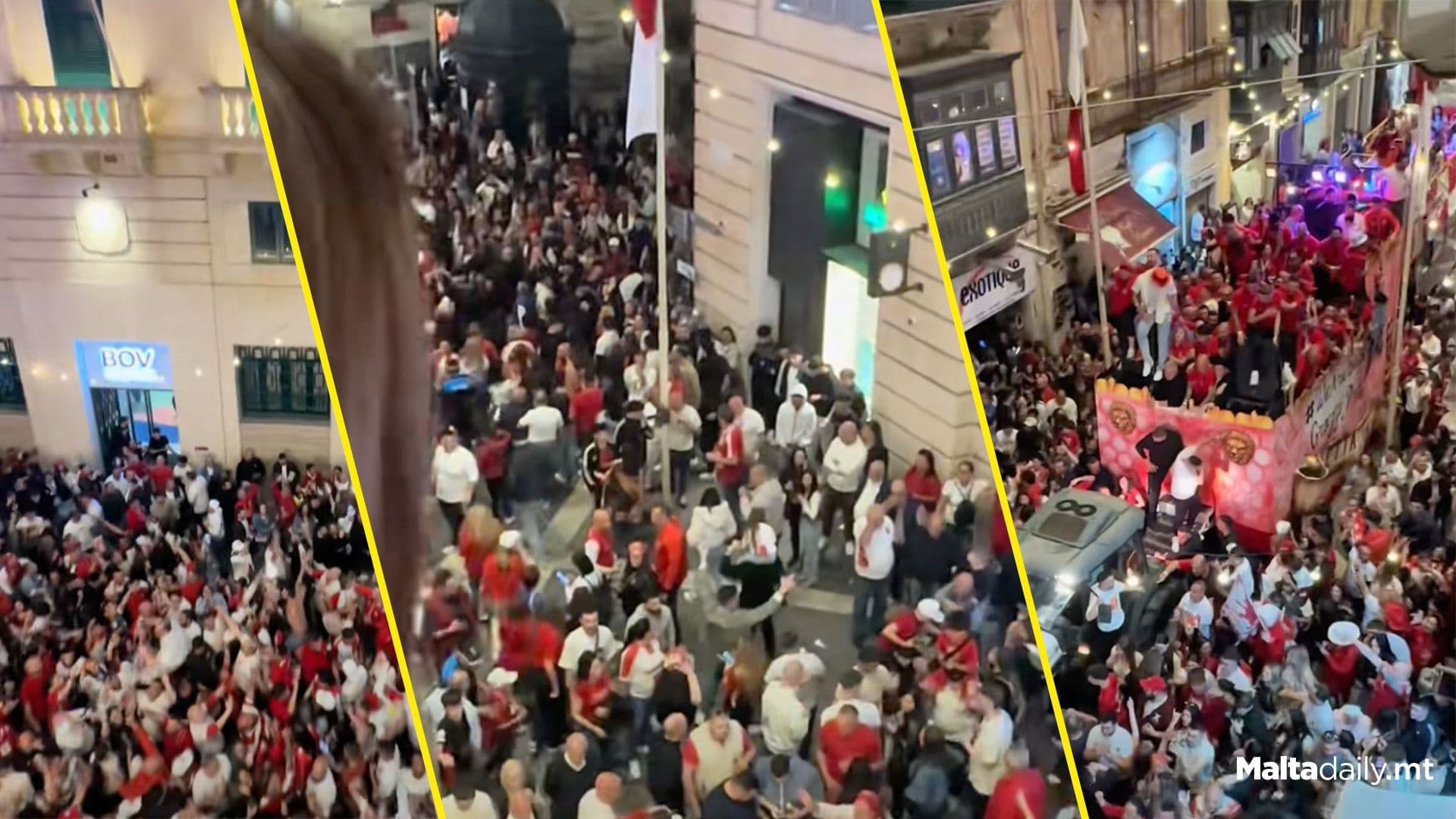 POV: You Open Your Balcony Window During Valletta FC’s Celebrations