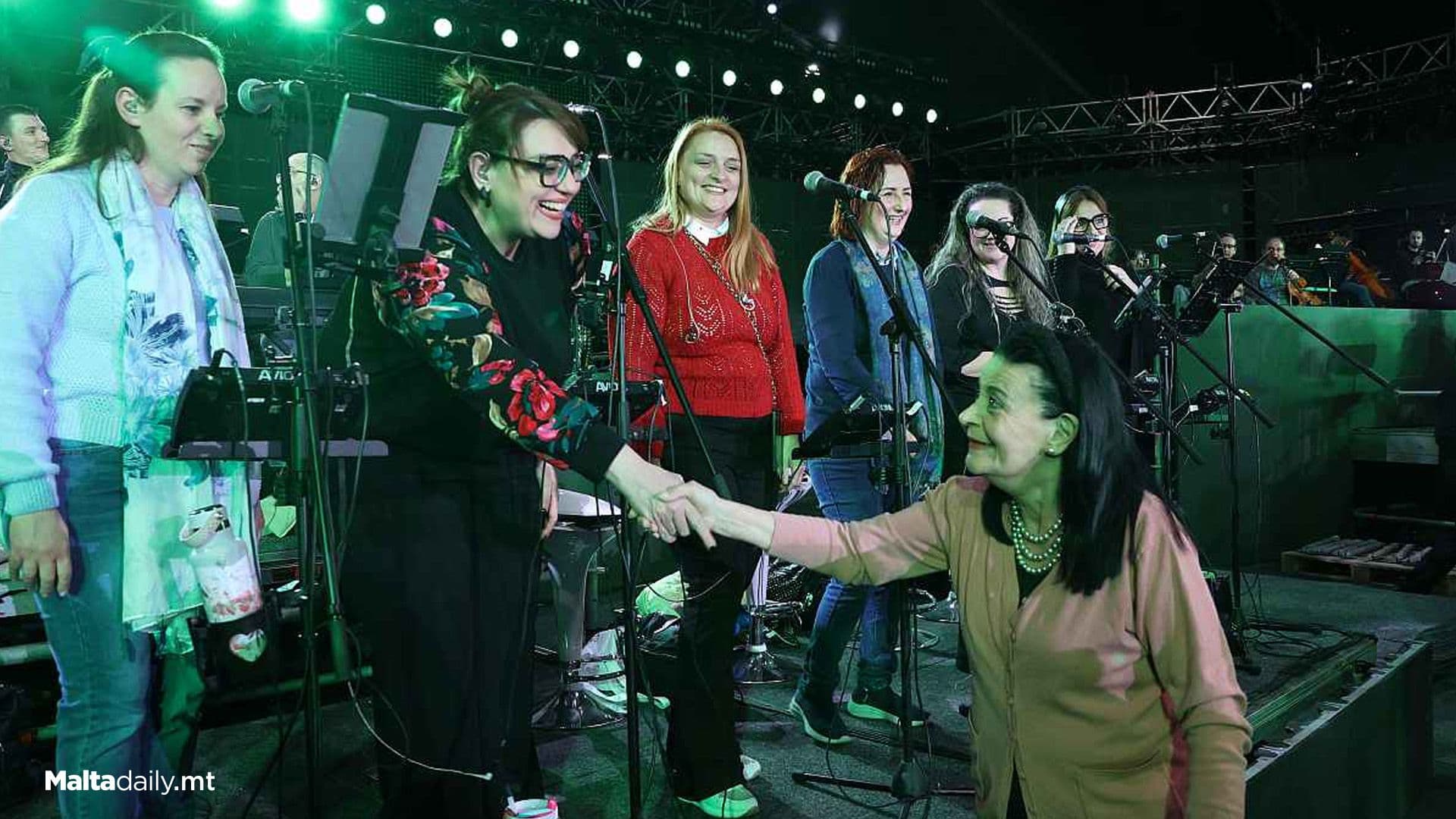 President Visits Last Preparations For Rockestra 2025