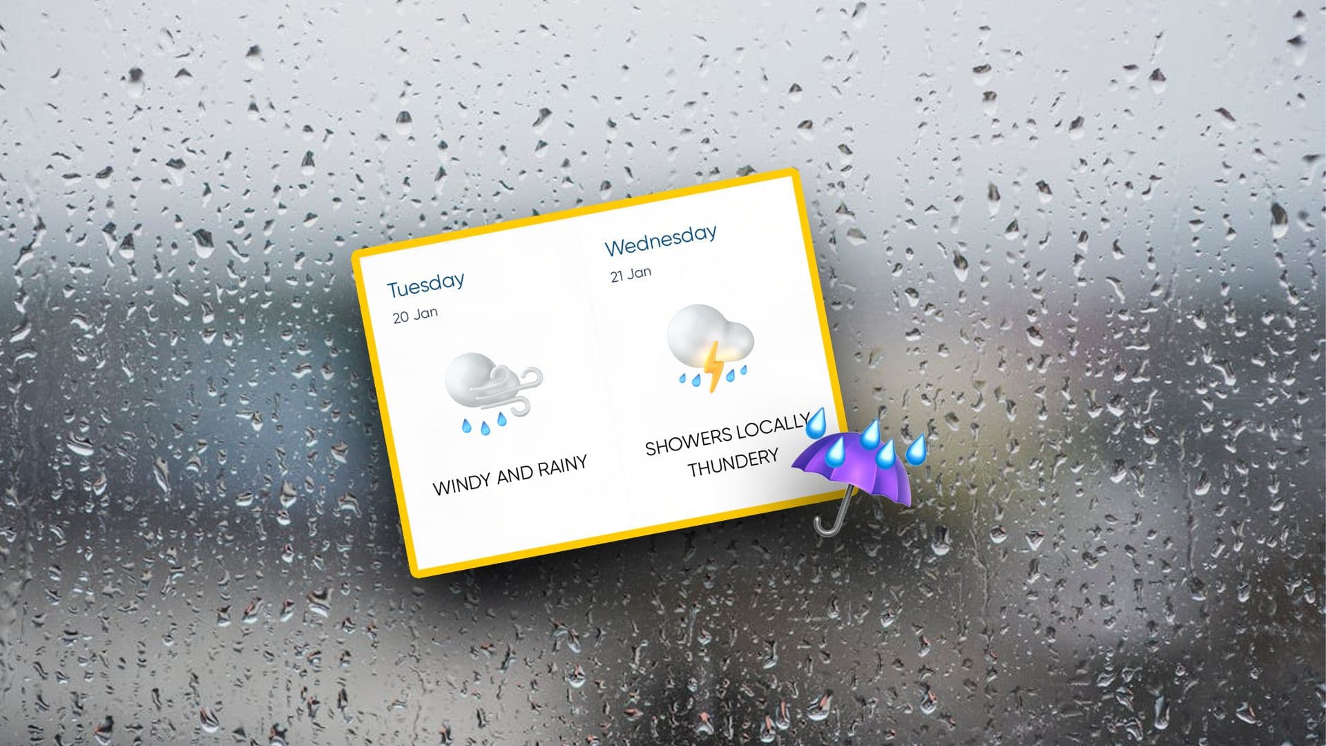 Rainy Week Ahead: Wind, Storms, And Thunder Forecasted