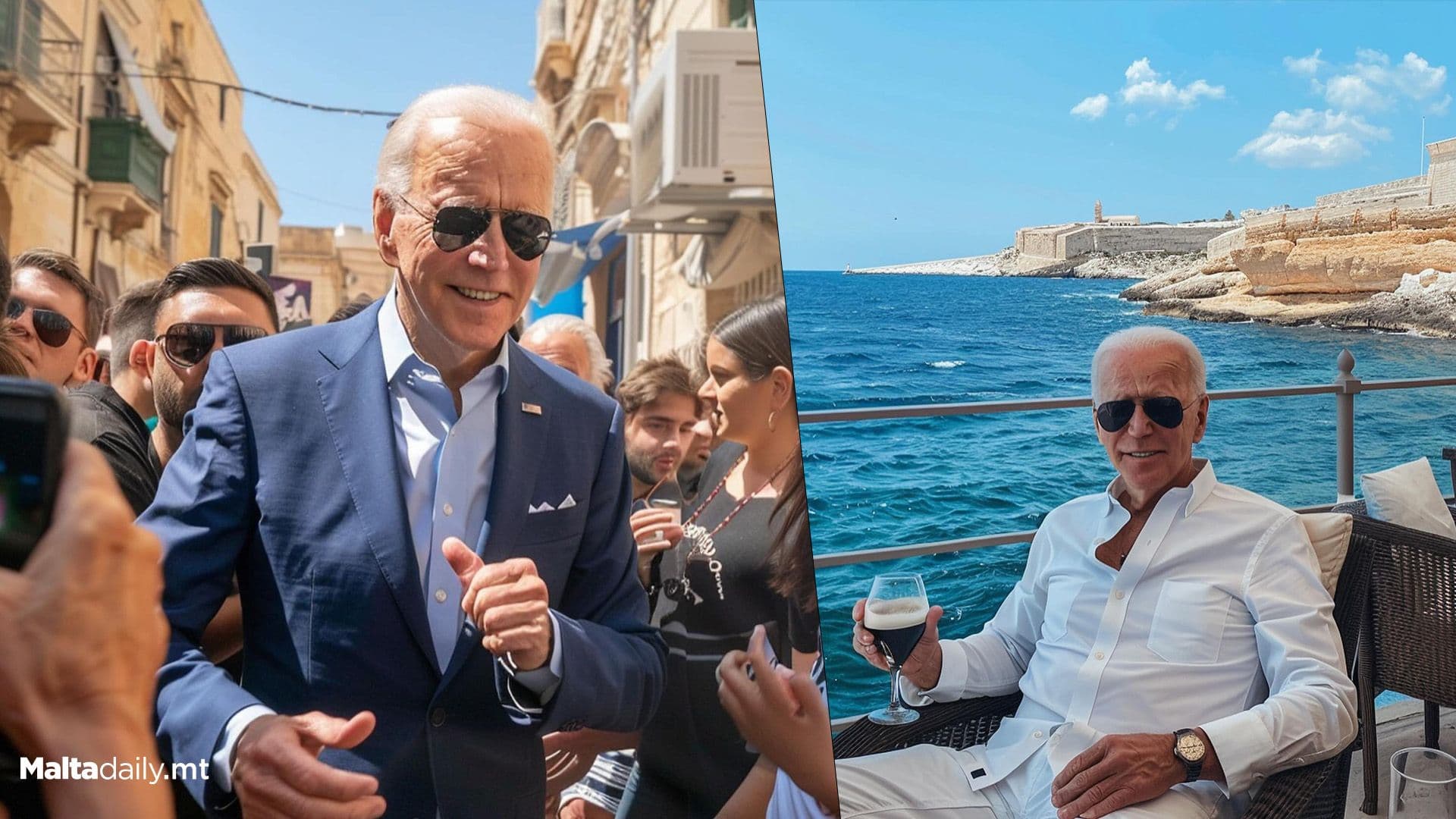 What would a Joe Biden visit in Malta look like?