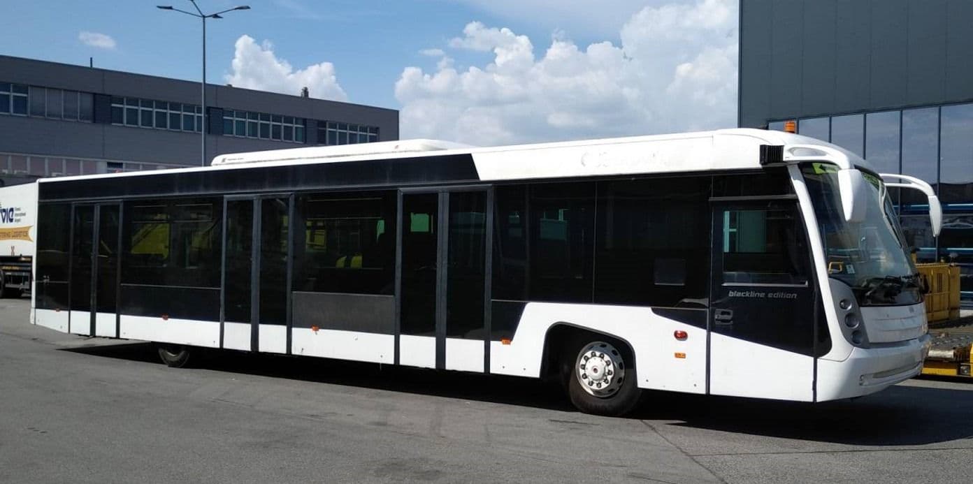 Passenger Coach Catches Fire At Malta International Airport