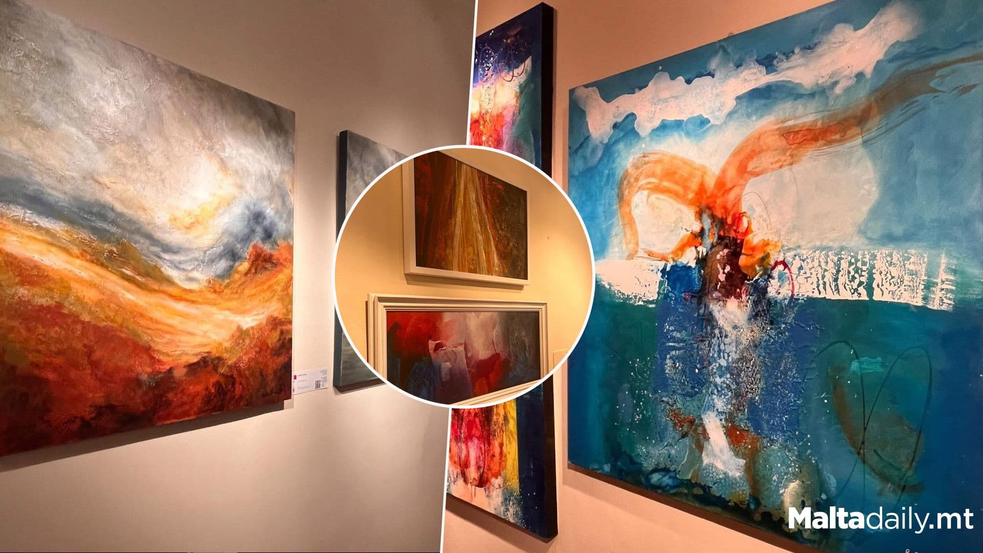 Three Talented Maltese Artists Exhibit at Prestigious Art Festival in Italy