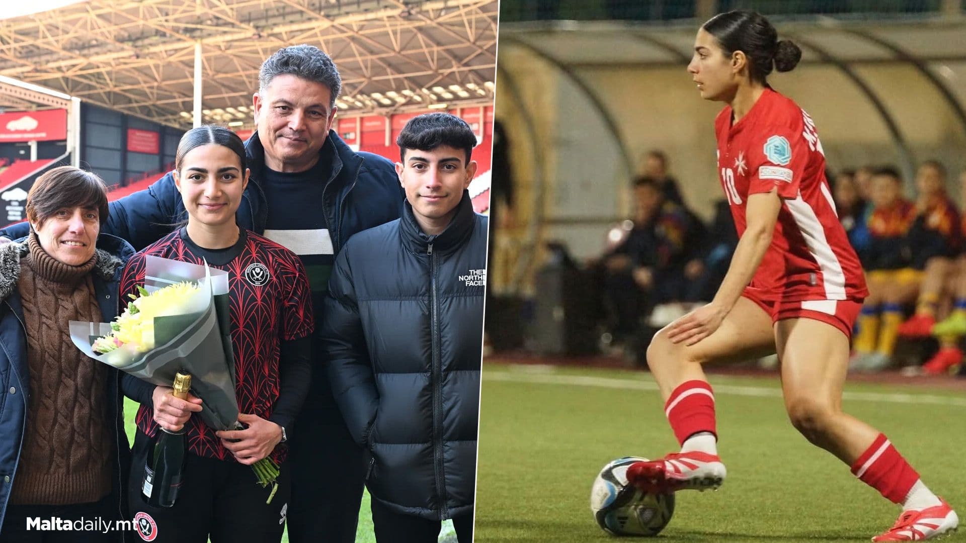 Maria Farrugia’s Family Celebrate Milestone At Sheffield