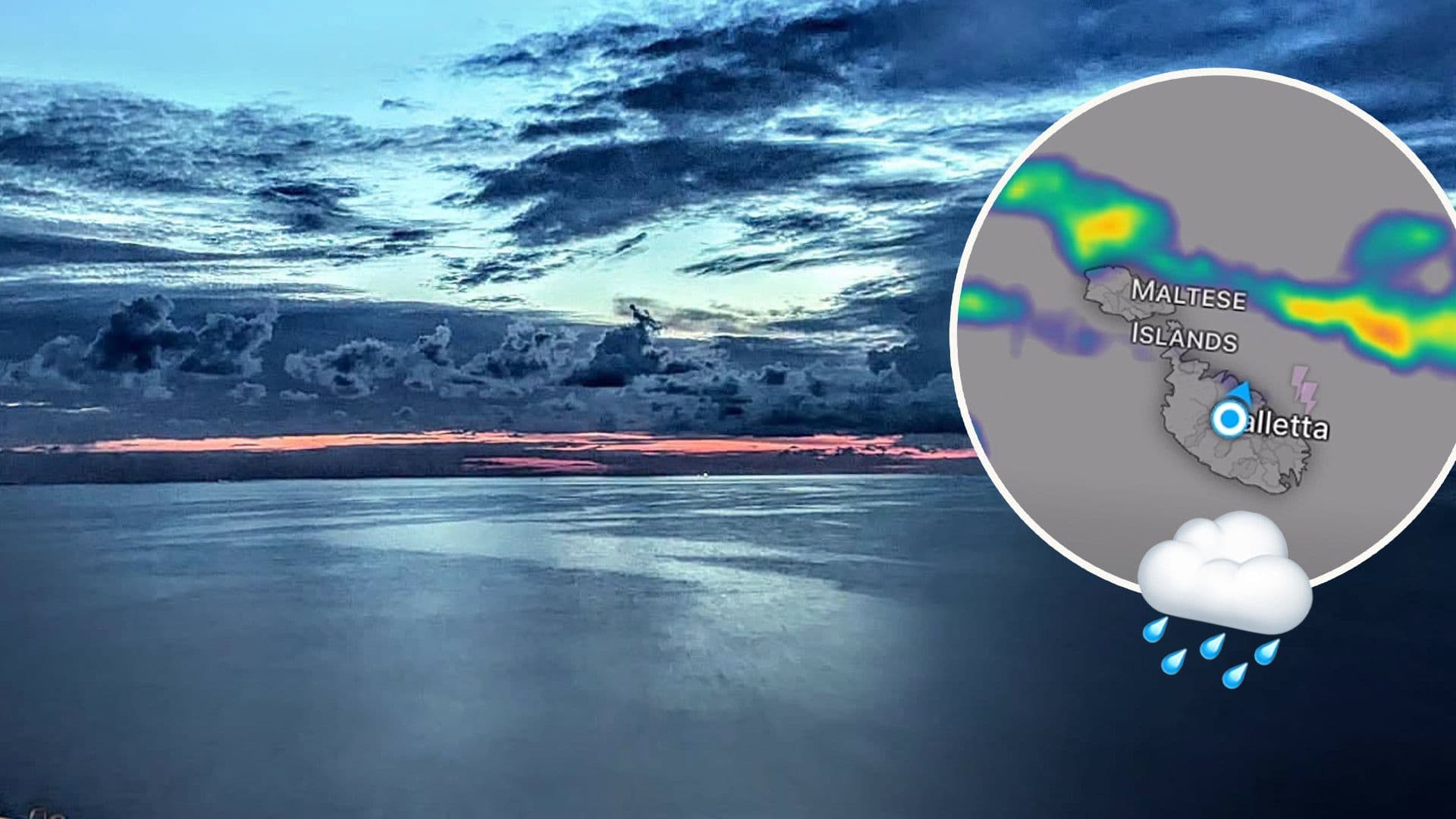 Malta’s Last Day Of Summer Ends On A Wet Note
