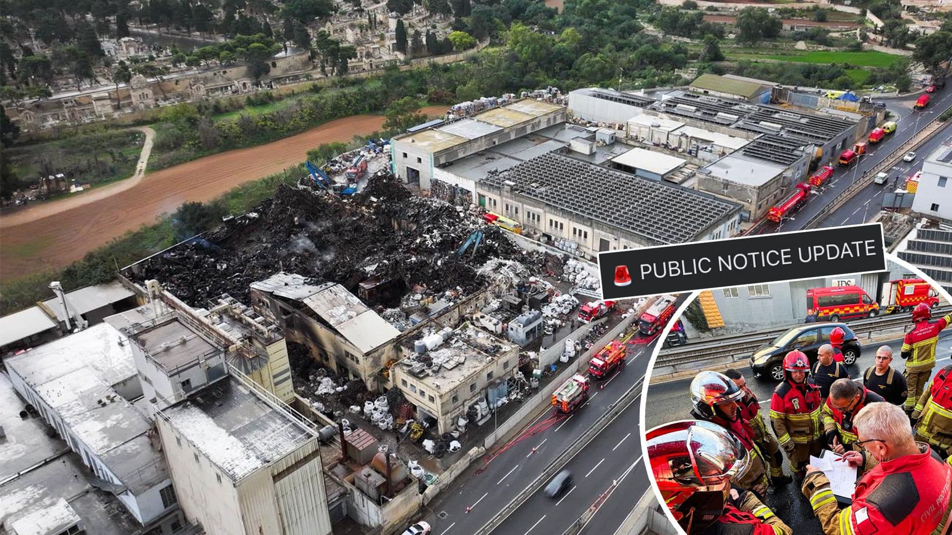 Authorities Worked Through the Night as CPD Crews Battle Marsa Blaze