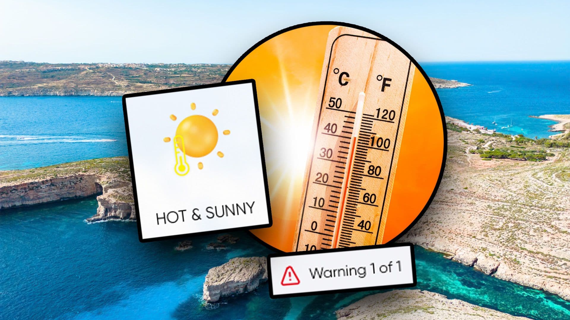 Heat Warning Still In Place As High Temperatures Dominate Malta