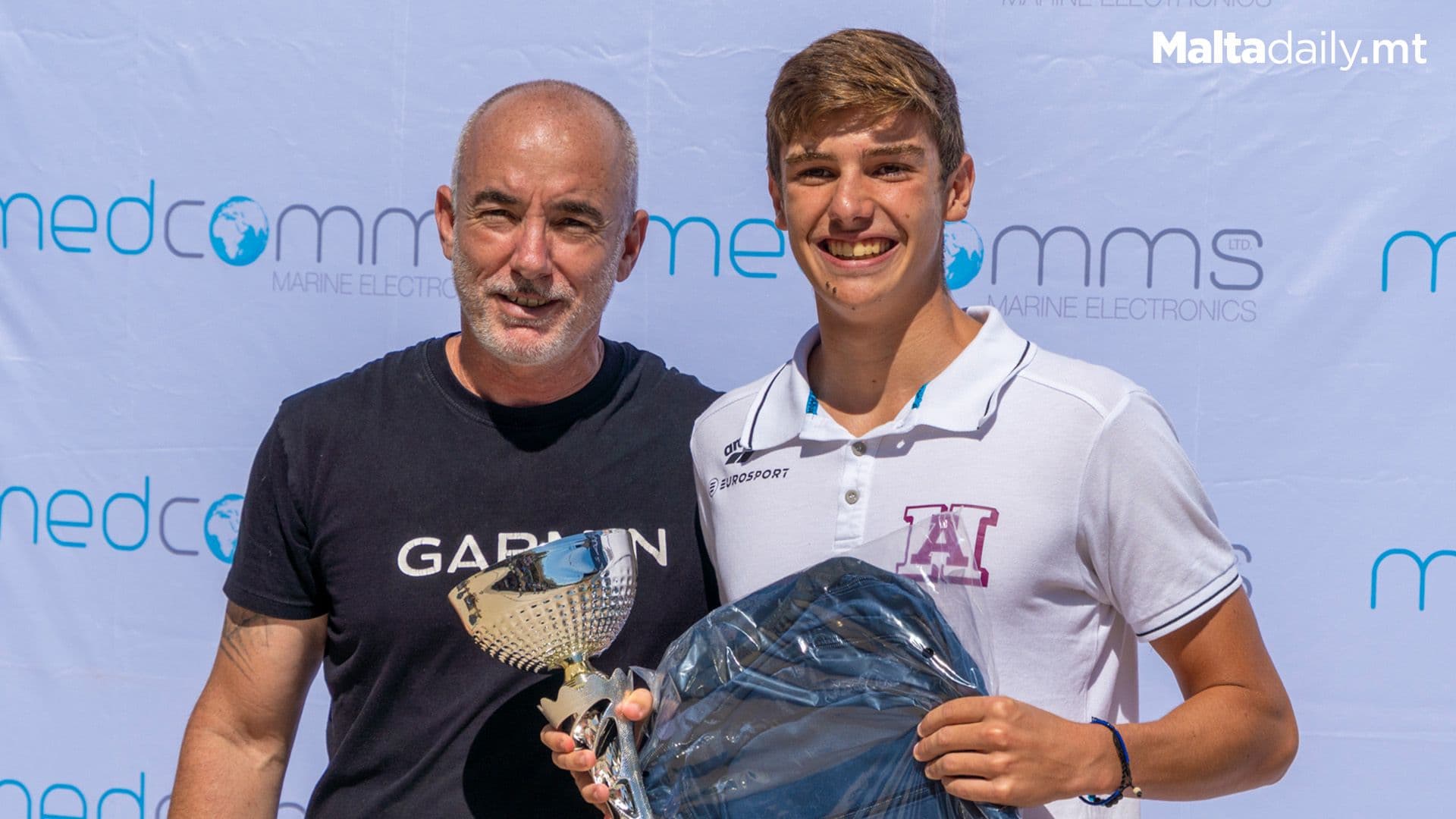 Luca Vella Wins Garmin Malta Open Water Swimming Competition