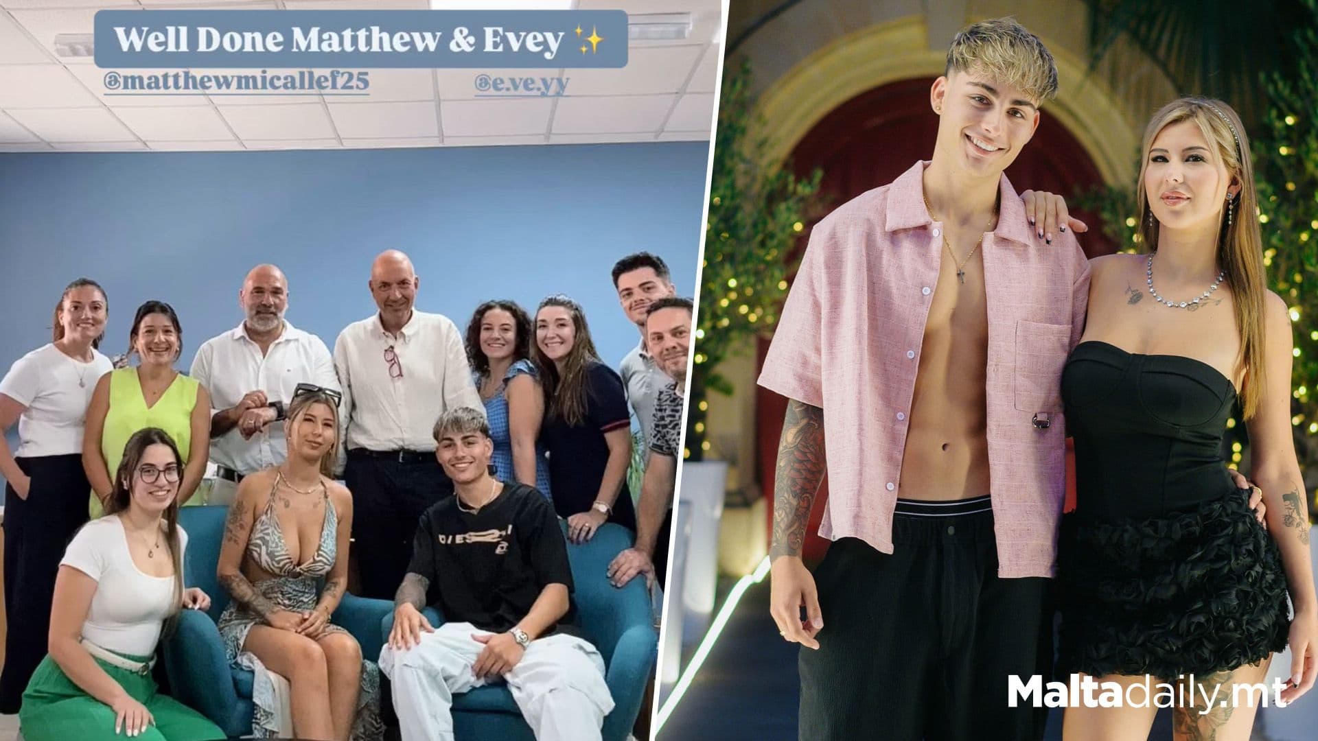 Love Island Malta Season 3 Winner Matthew Receives Heartwarming Surprise From Colleagues