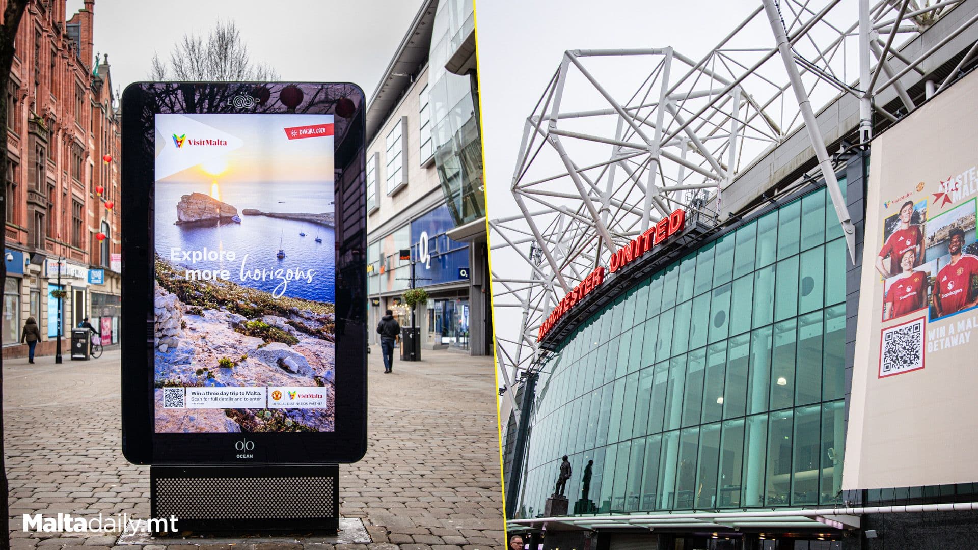‘Malta Day’ At Old Trafford For Over 74,000 Football Fans