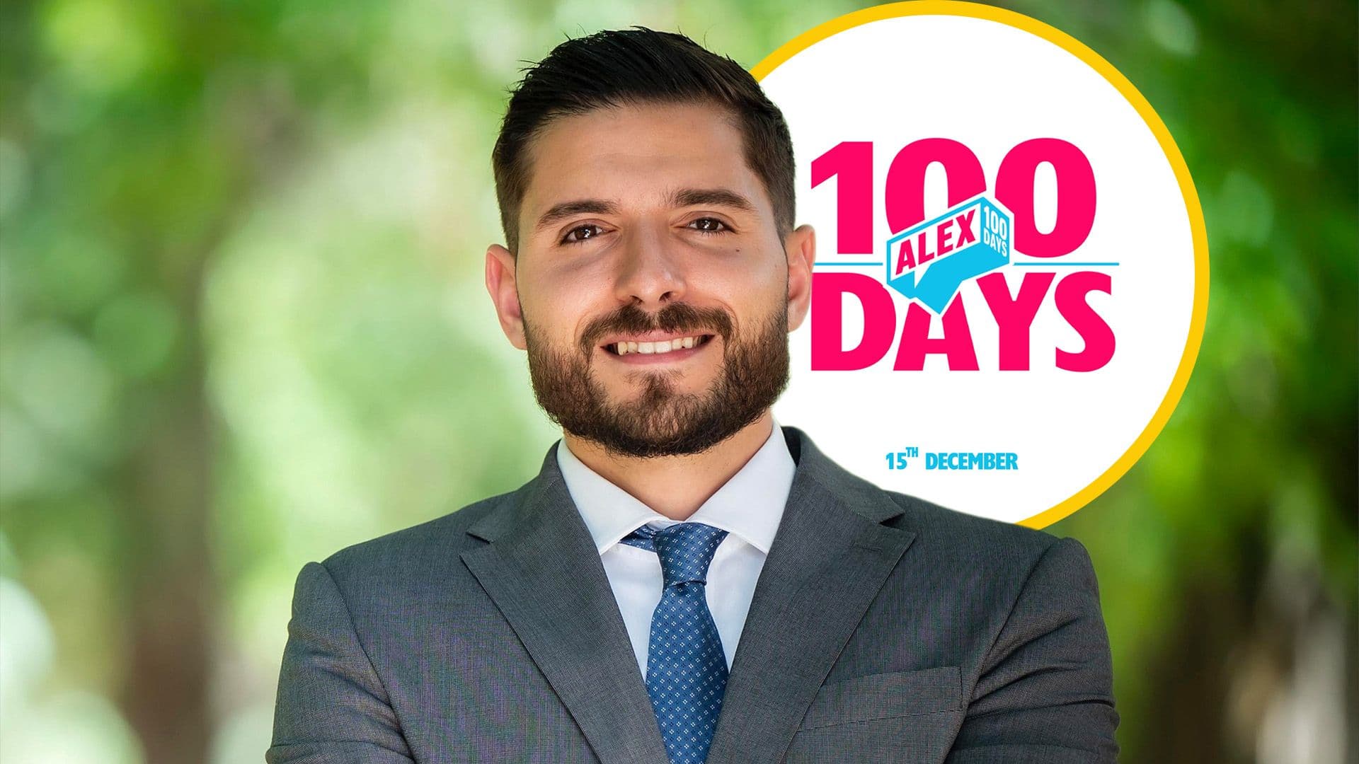 "100 ġurnata fejn żrajna t-tama u nibet l-entużjażmu. " -Alex Borg on his first 100 days as PN leader.