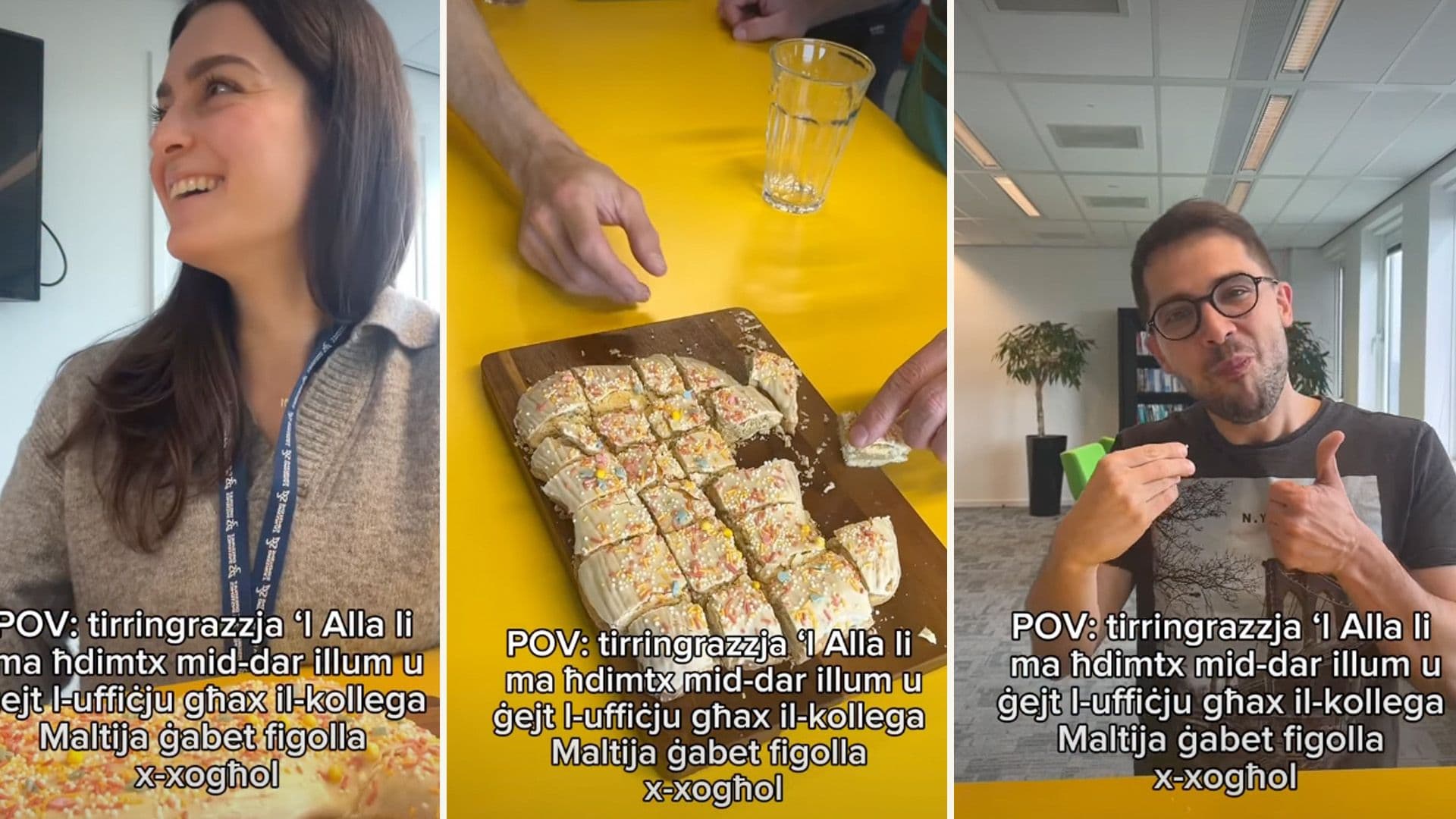 Maltese Working In The Netherlands Treats Colleagues To Figolli