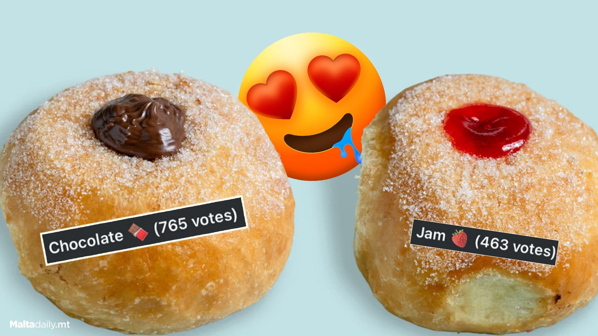 Maltese Prefer Chocolate Doughnut Over Jam!