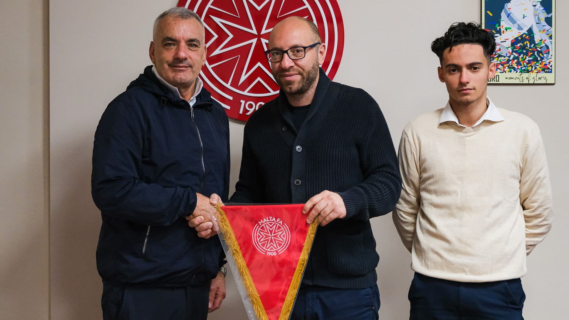 MFA President Bjorn Vassallo Visits Maltese-Australian Football Club