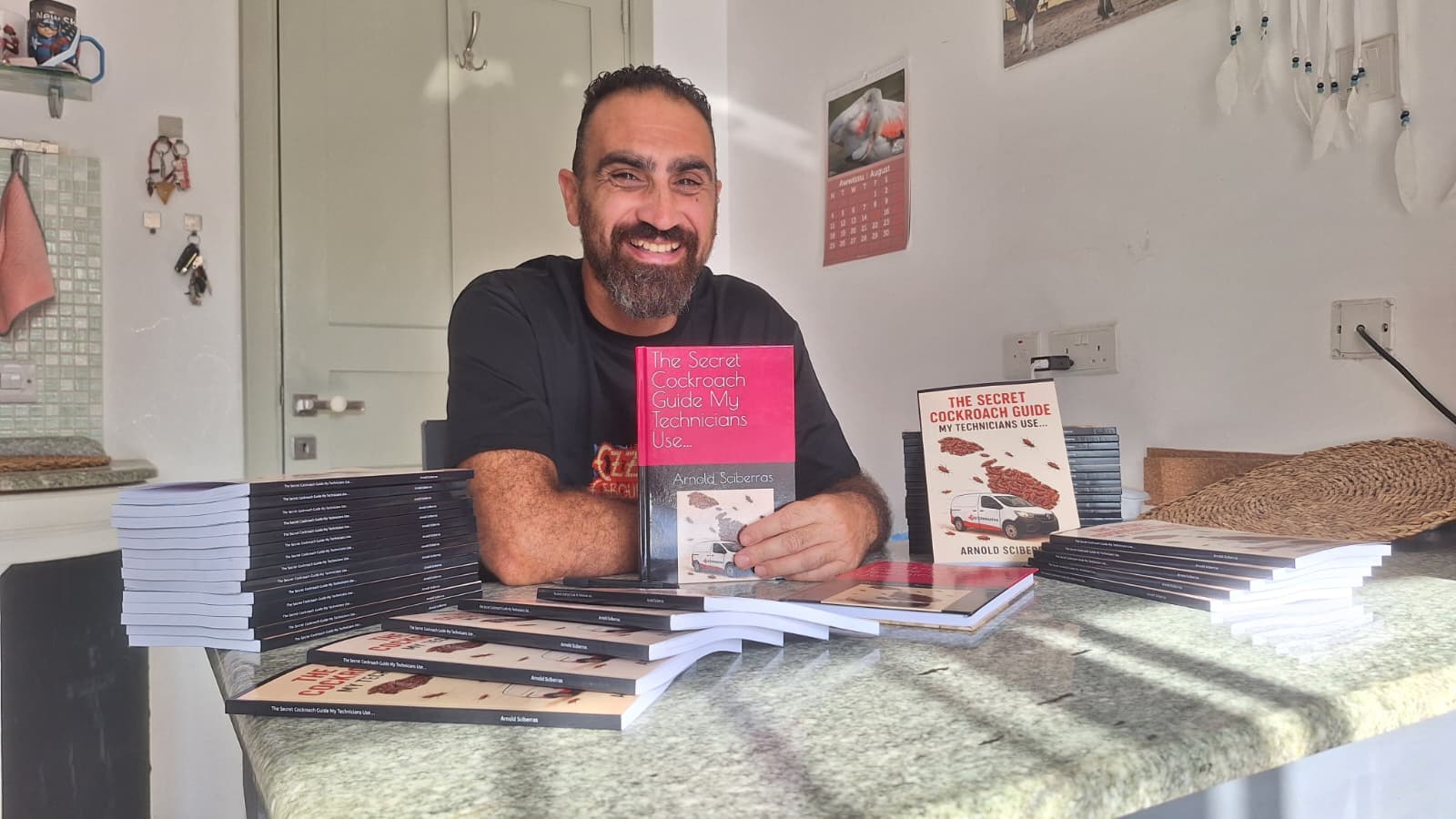 Arnold Sciberras Publishes ‘The Secret Cockroach Guide My Technicians Use’