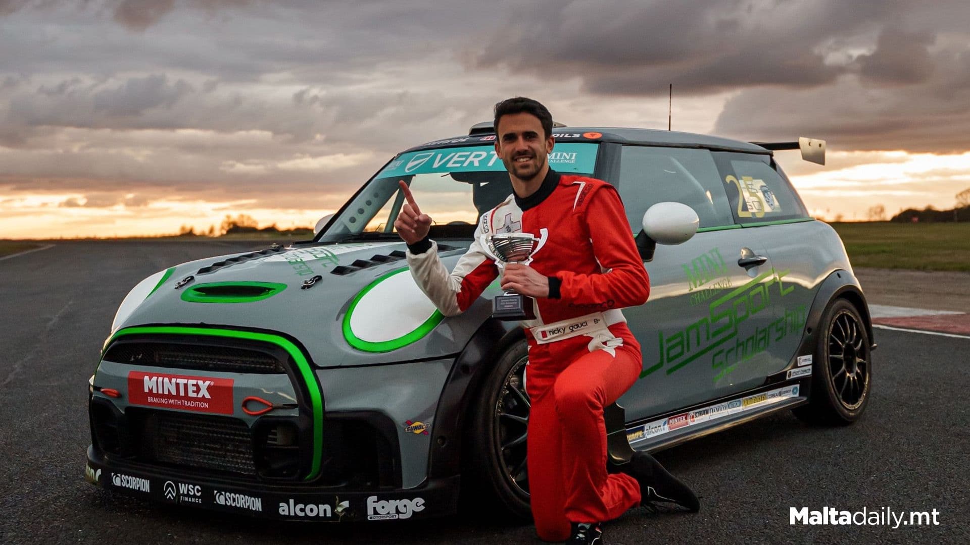 Maltese Racer Wins Fully Funded Season In Mini Challenge UK
