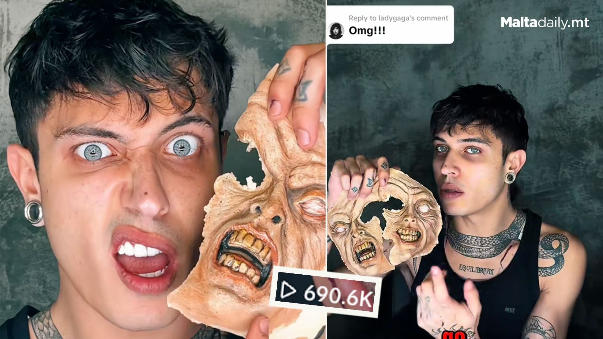 Lady Gaga Reposts Henry Galea’s TikTok