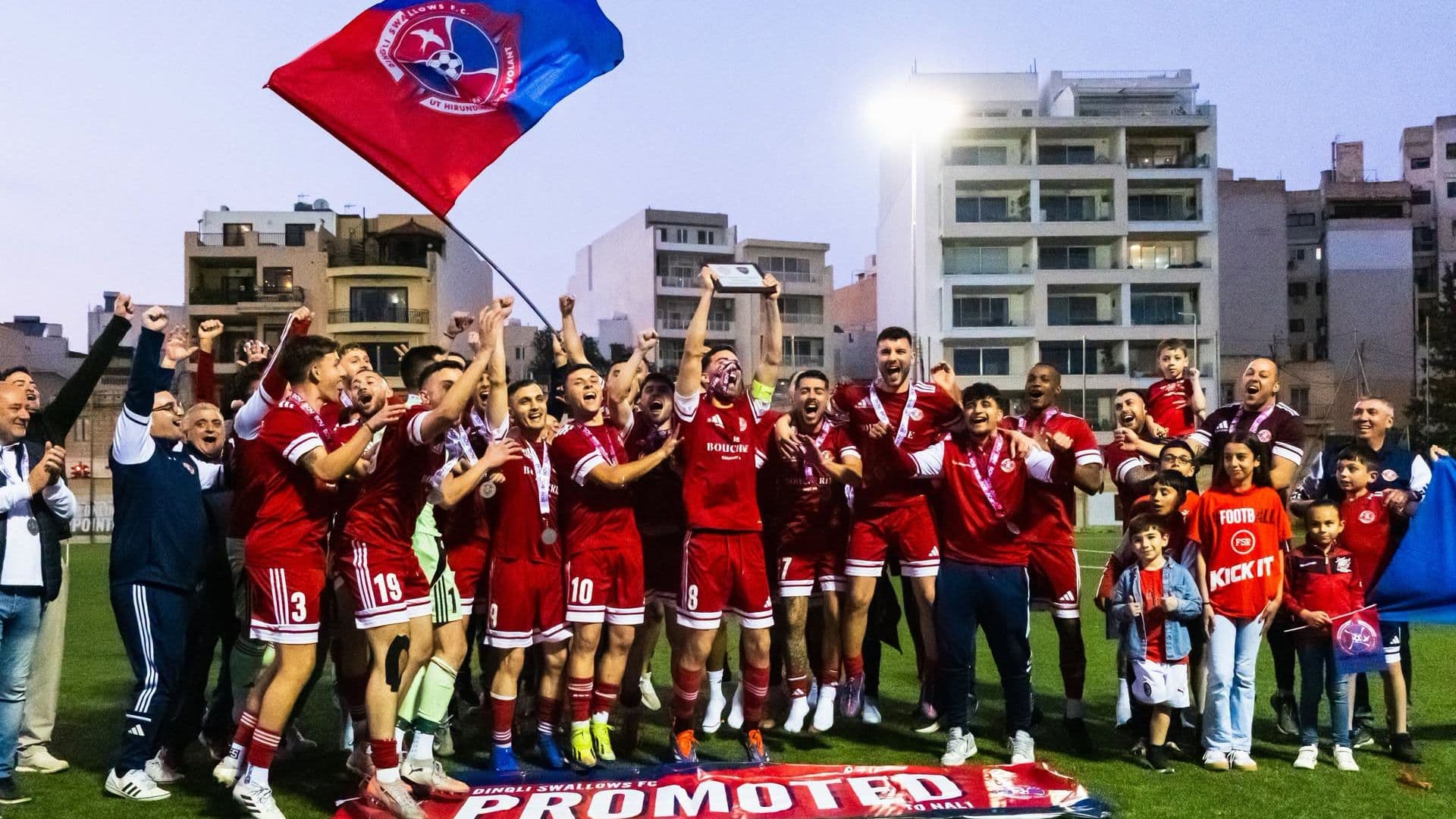 Dingli Swallows FC promoted to BOV Amateur League 1