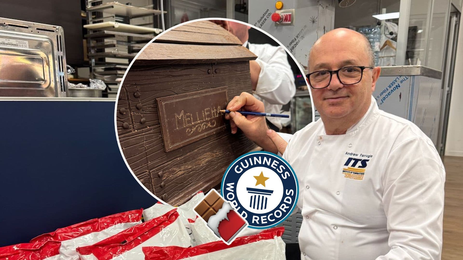 Maltese Aiming For World Record With Largest Chocolate Train