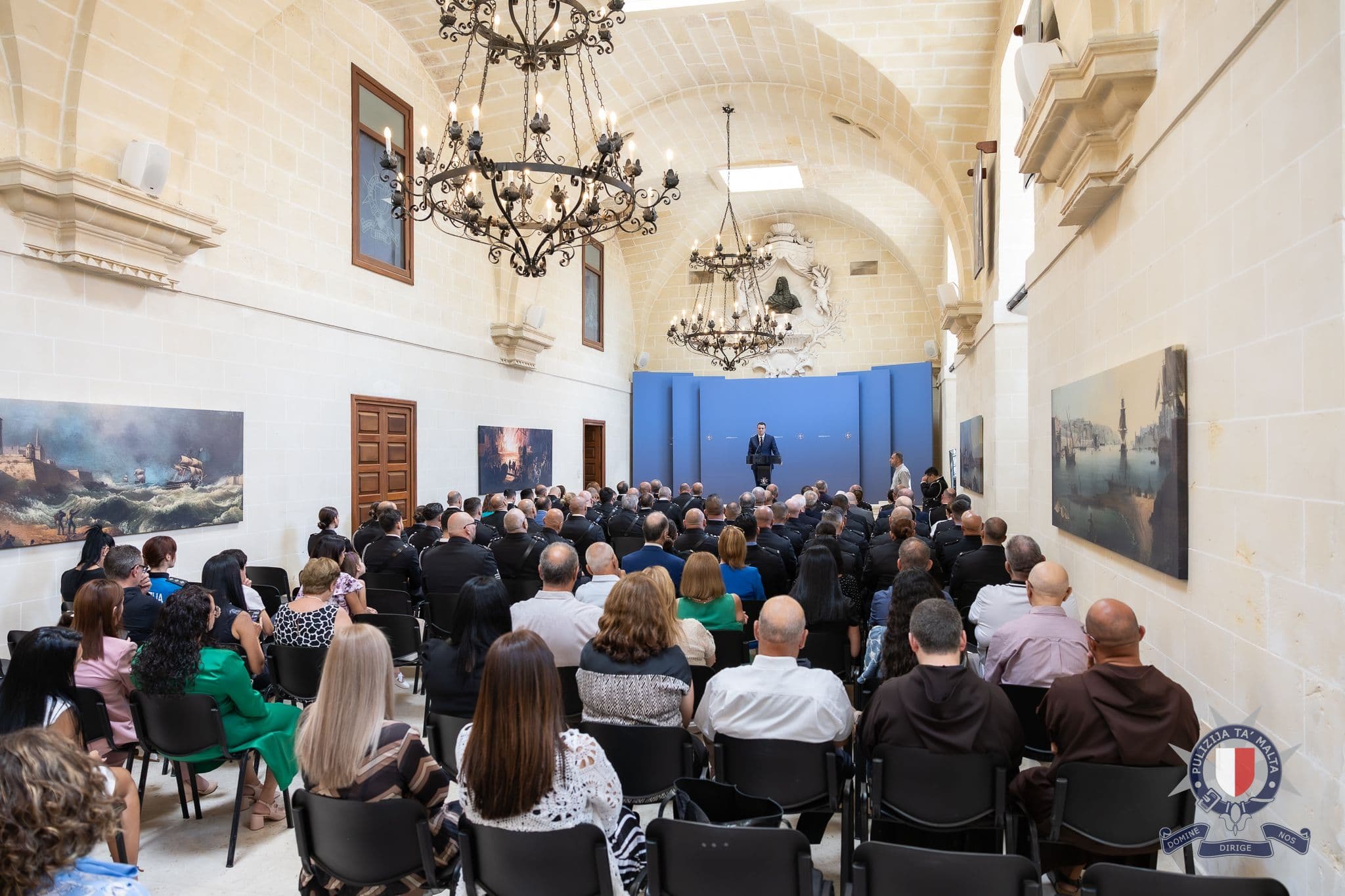 Malta Police Force Awards Ceremony Honours Service Over The Past Year